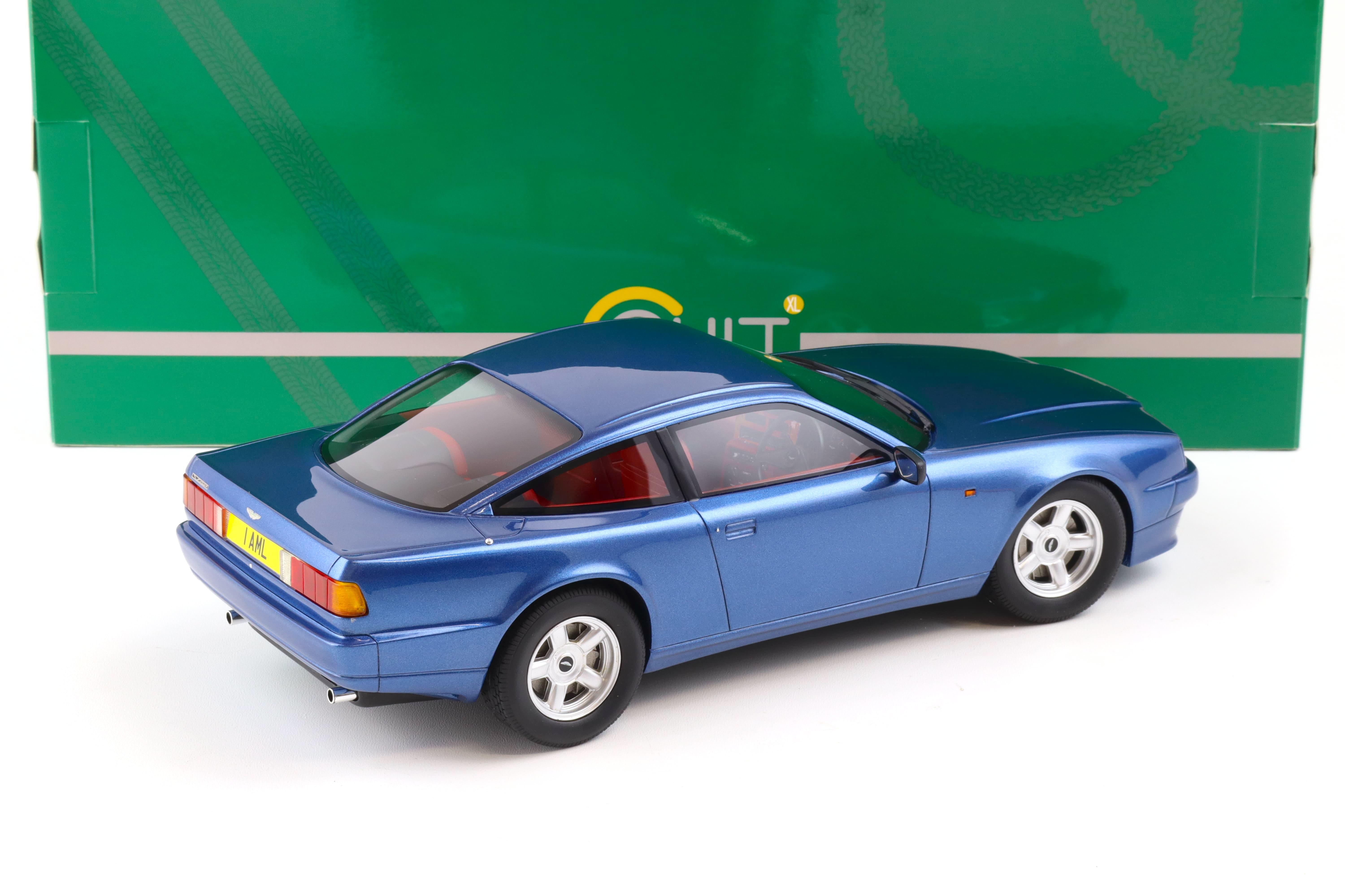 1:18 Cult Scale Models Aston Martin Virage Coupe 1988 blue metallic