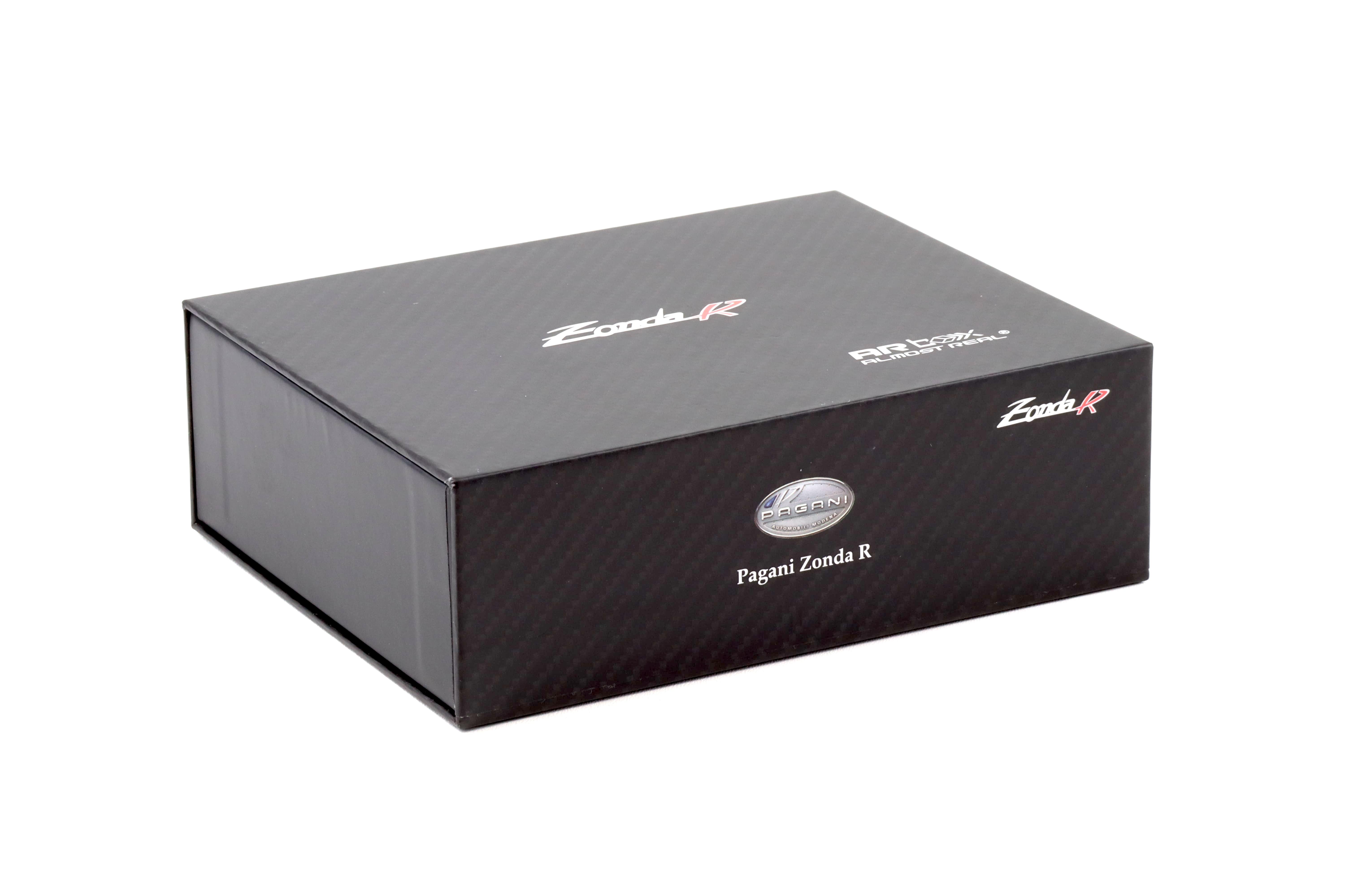 1:64 Almost Real x Motorhelix Pagani Zonda R matte Carbon Fiber 650630001