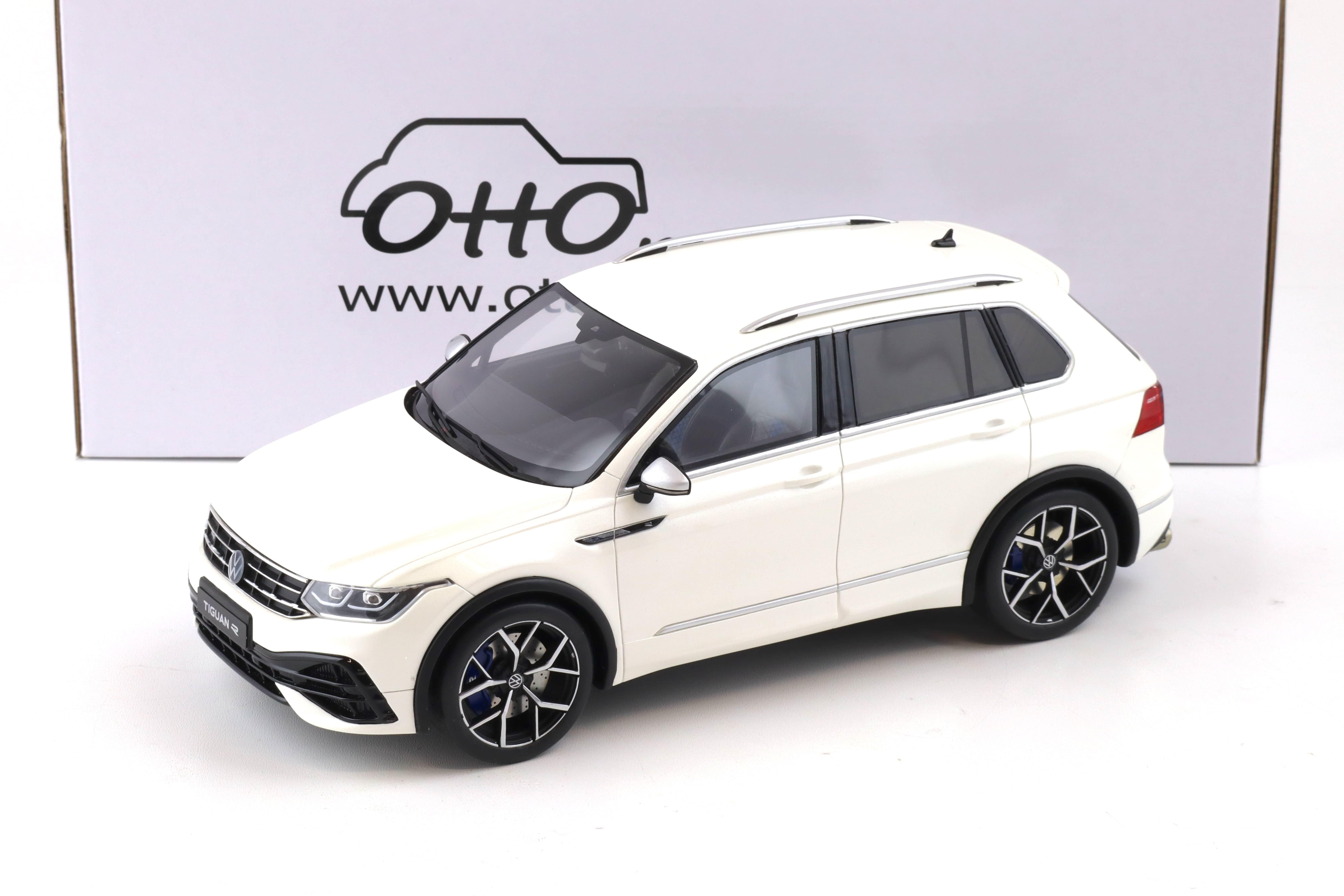 1:18 OTTO mobile OT1001 VW Tiguan R white 2021