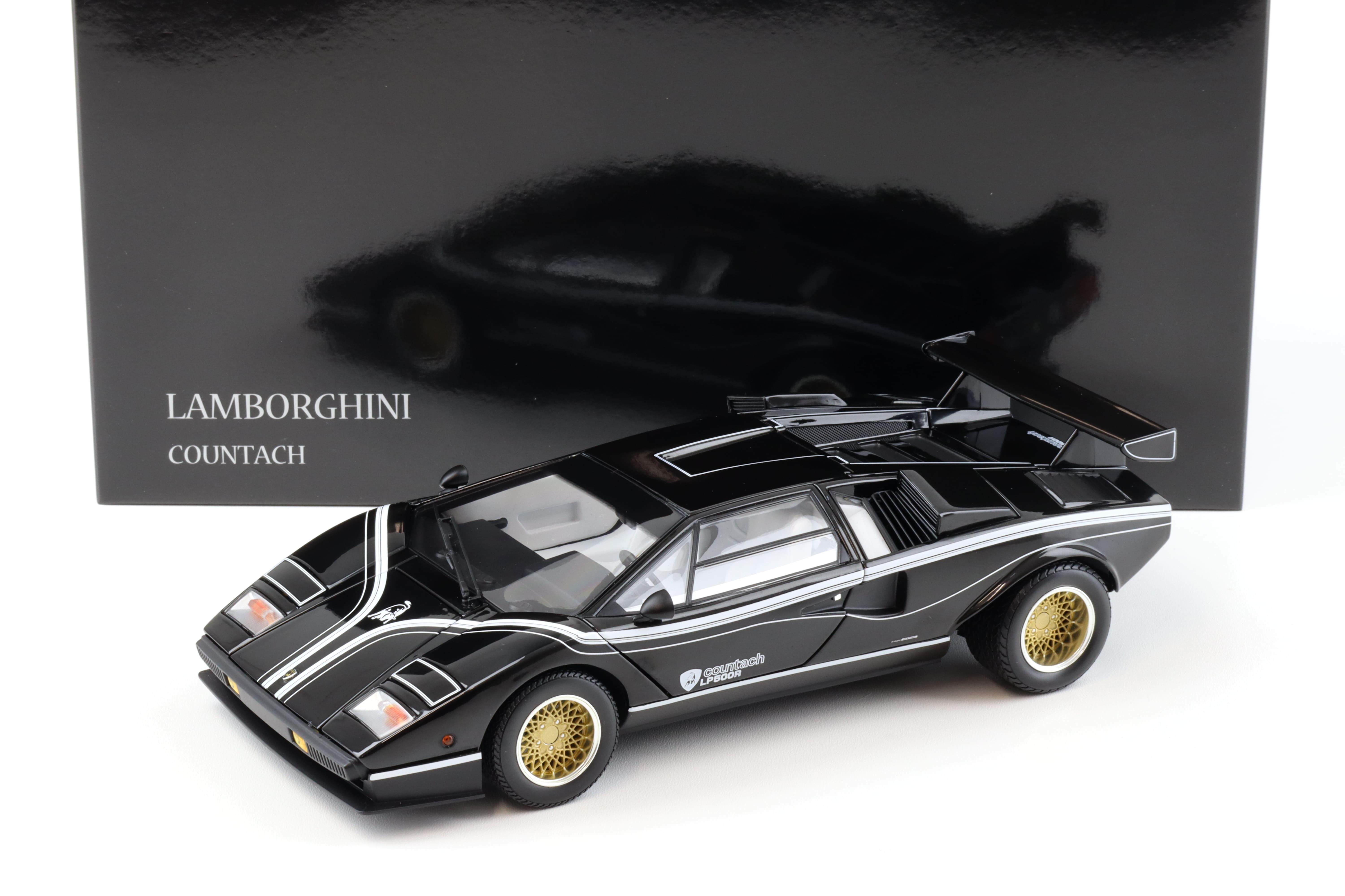 1:18 Kyosho Lamborghini Countach LP 500R black 08320C