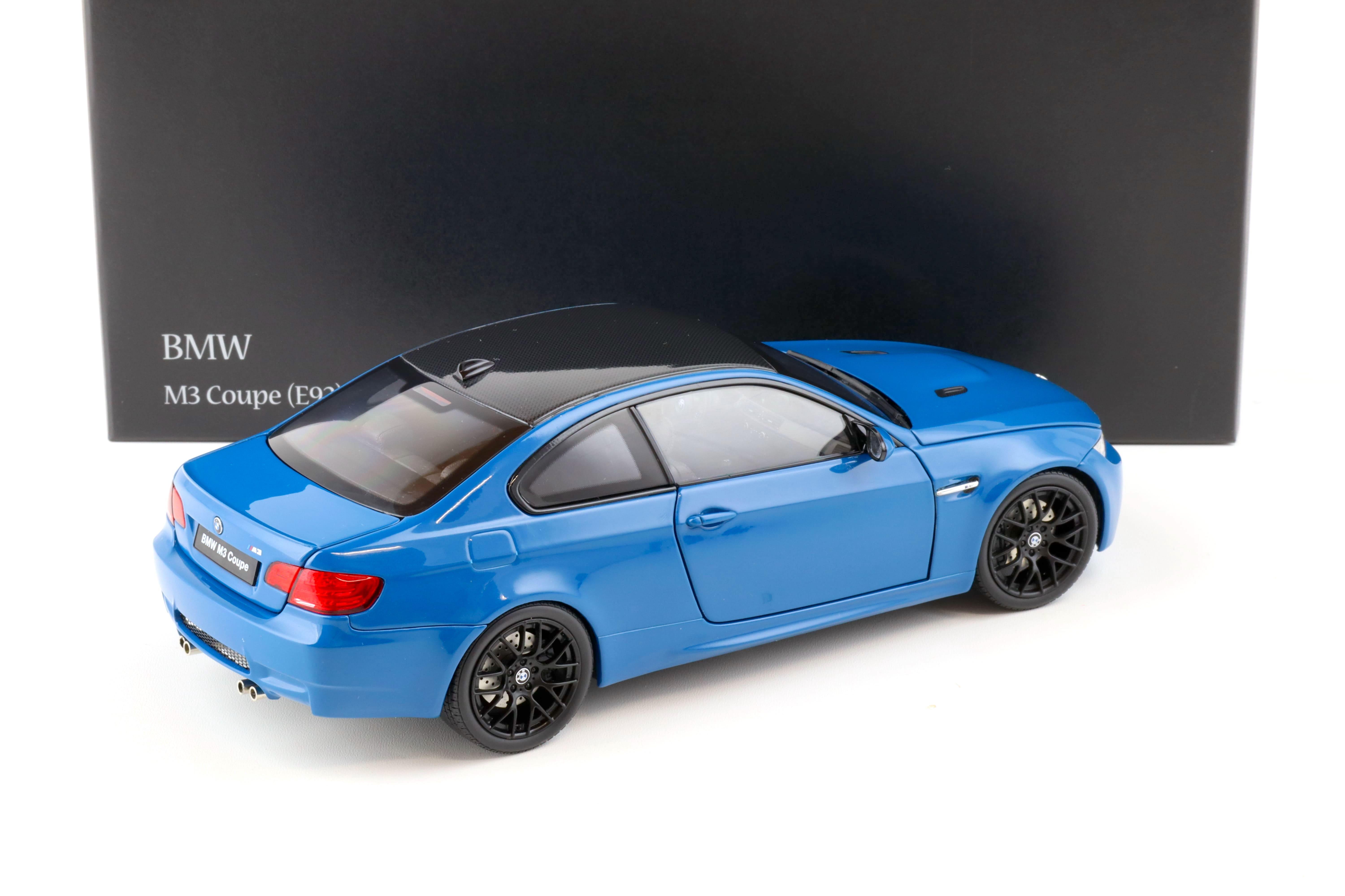 1:18 Kyosho BMW M3 (E92) Coupe Laguna Seca blue 08734LBL