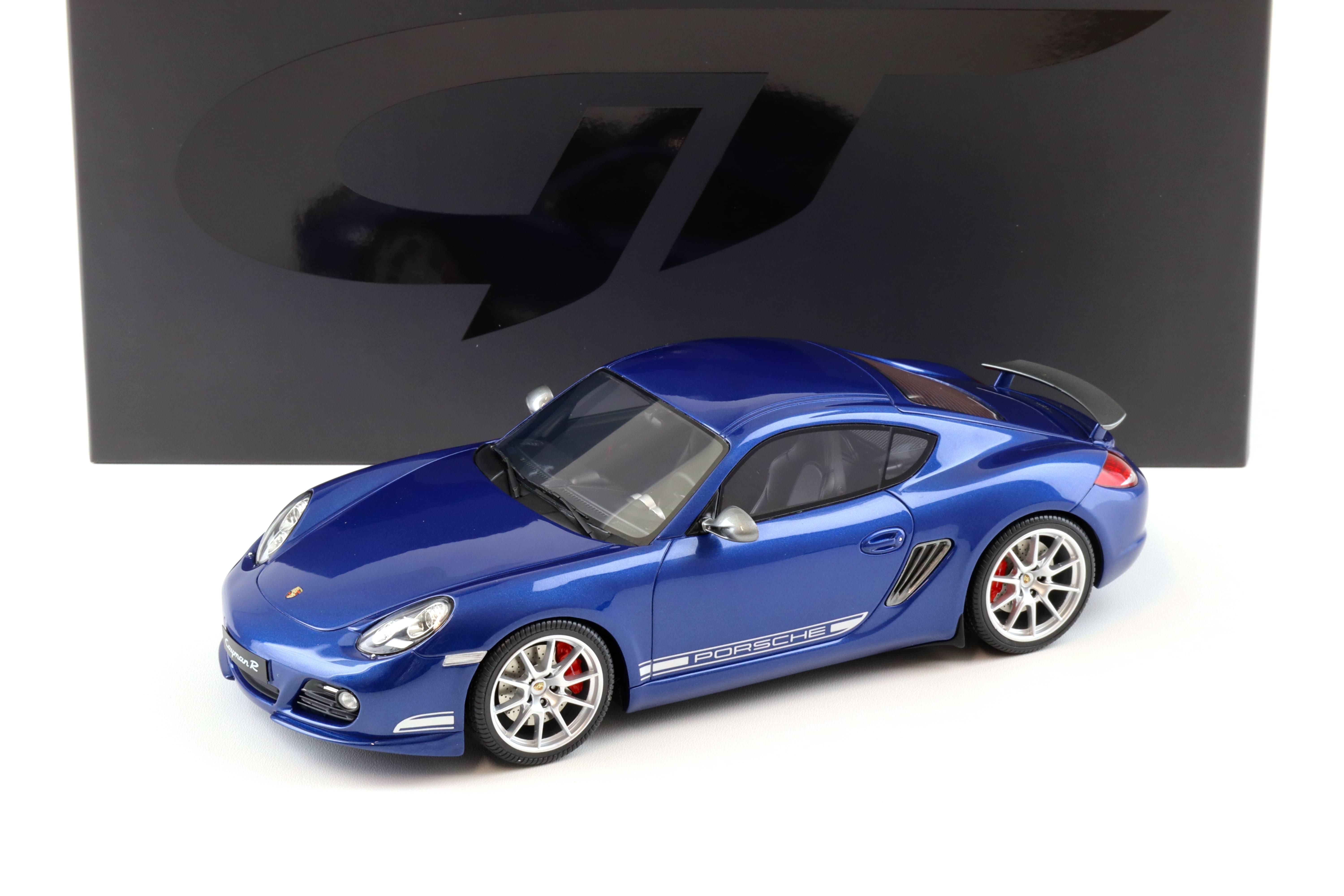 1:18 GT Spirit GT901 Porsche Cayman R Aqua blue metallic 2012
