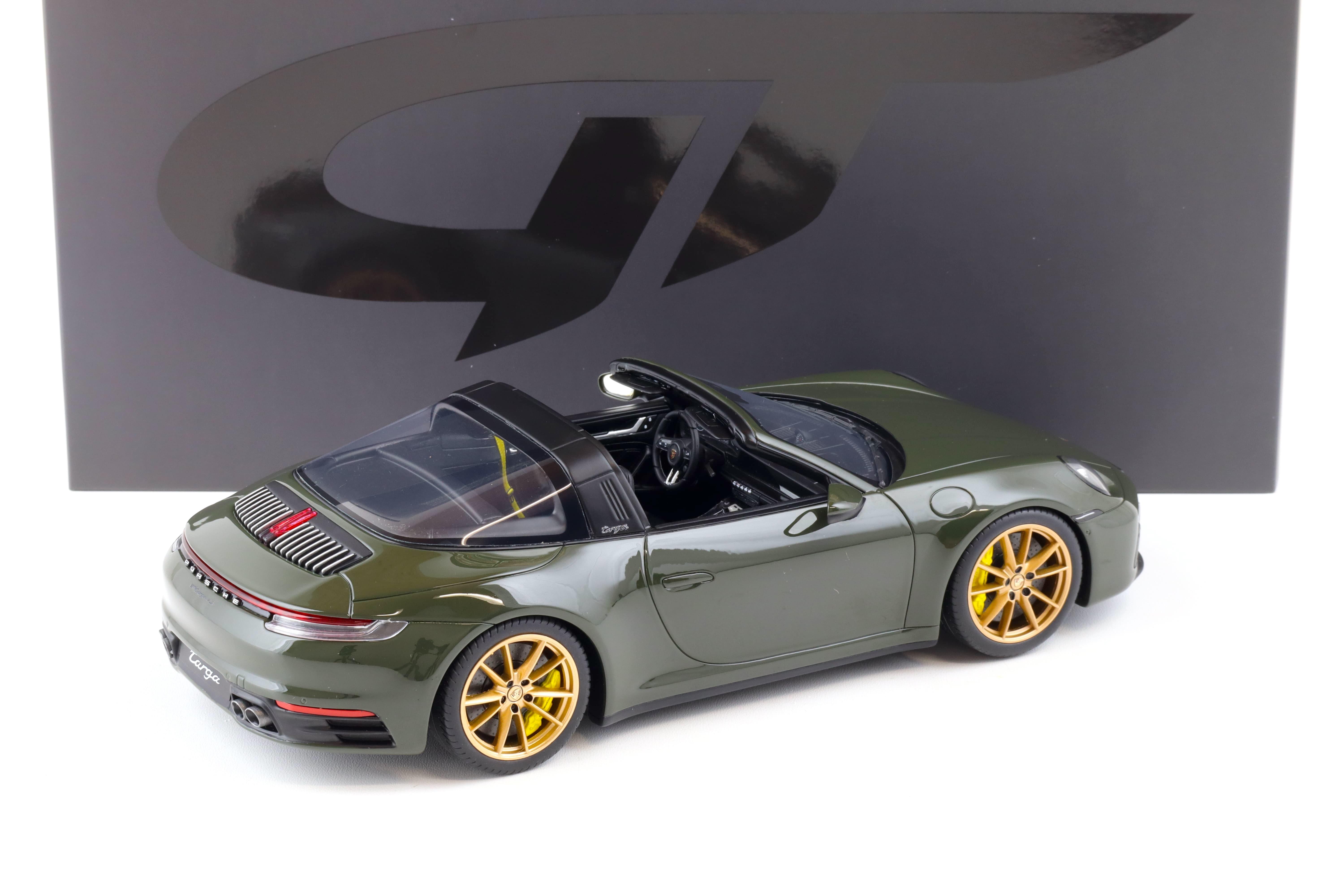 1:18 GT Spirit GT438 Porsche 911 (992) Targa 4S black-olive green 2020