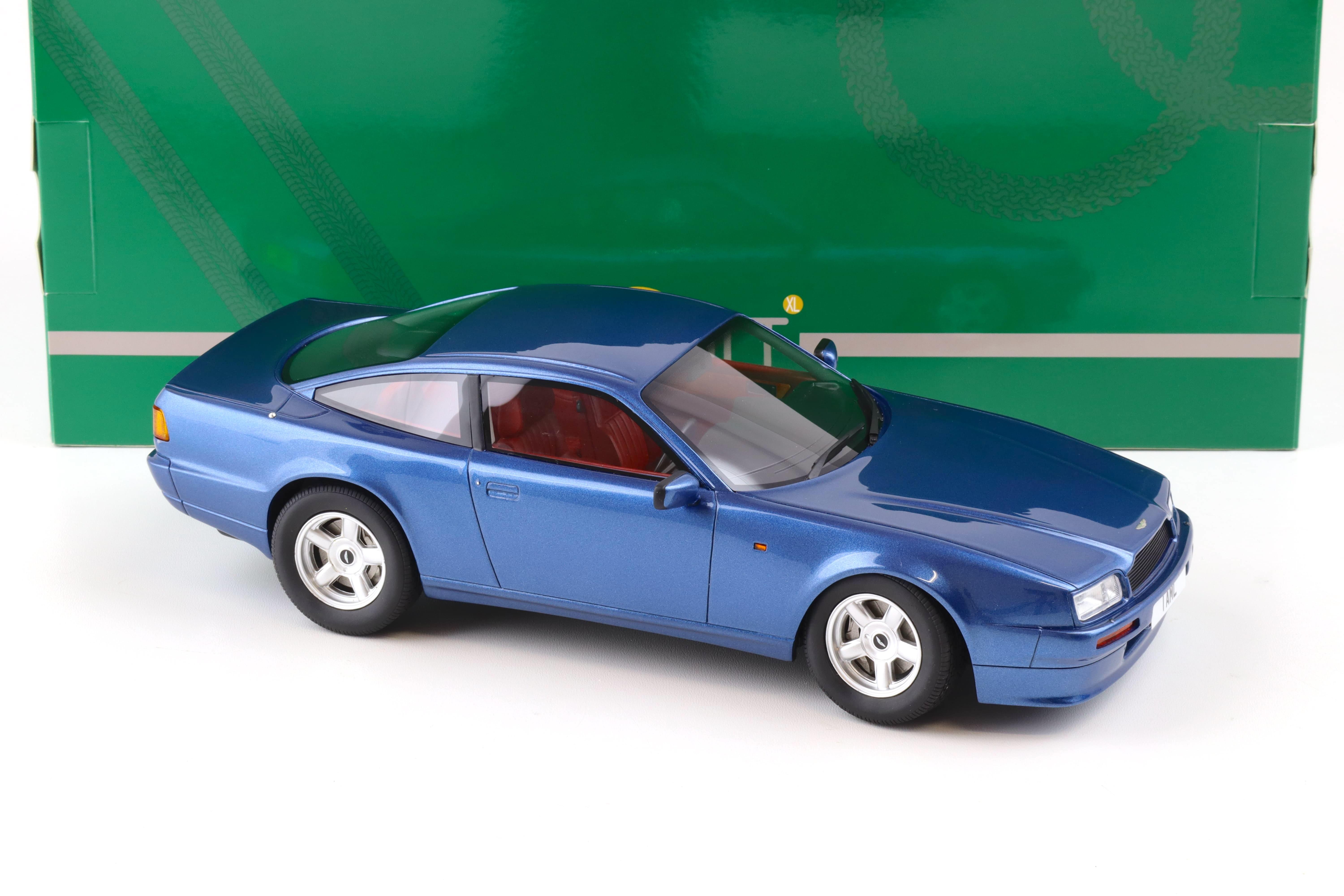 1:18 Cult Scale Models Aston Martin Virage Coupe 1988 blue metallic