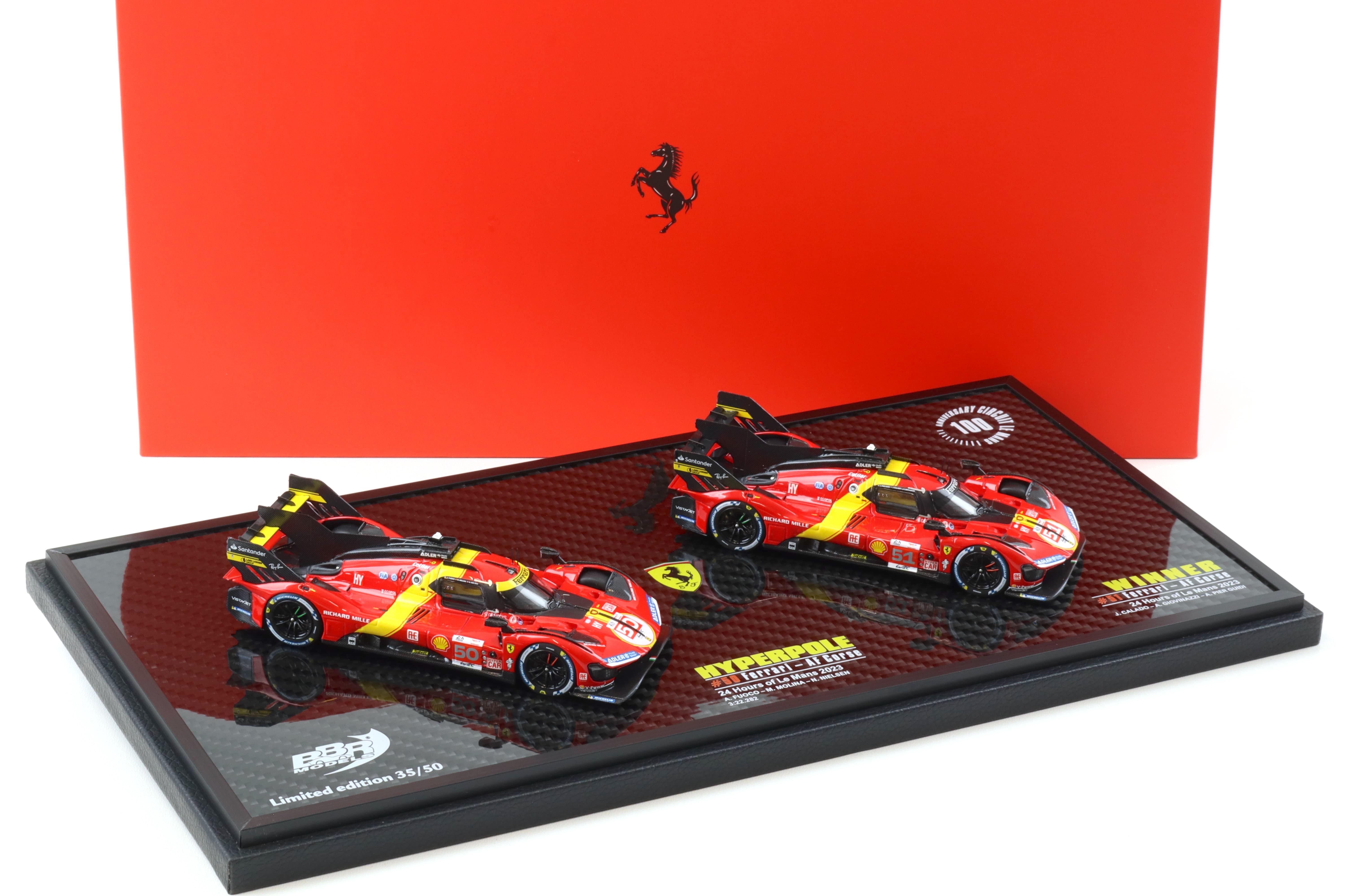 BBR 1/43 ラフェラーリ laferrari Special Edition Rosso Corsa/Gloss Black roof  BBRC137A1 - ミニカー・モデルカー トップガレージ