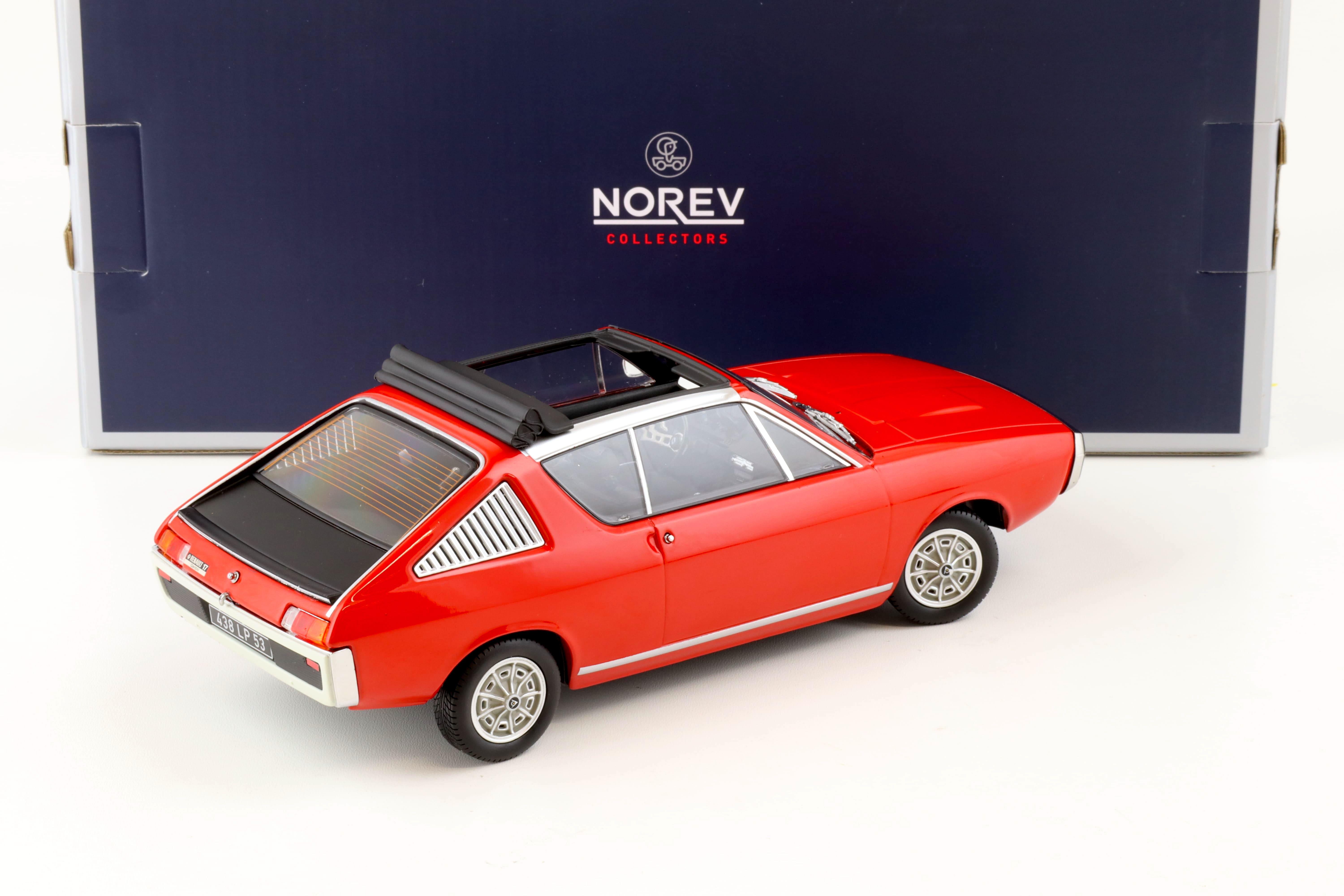 1:18 Norev Renault 17 Gordini Decouvrable 1975 red 185371