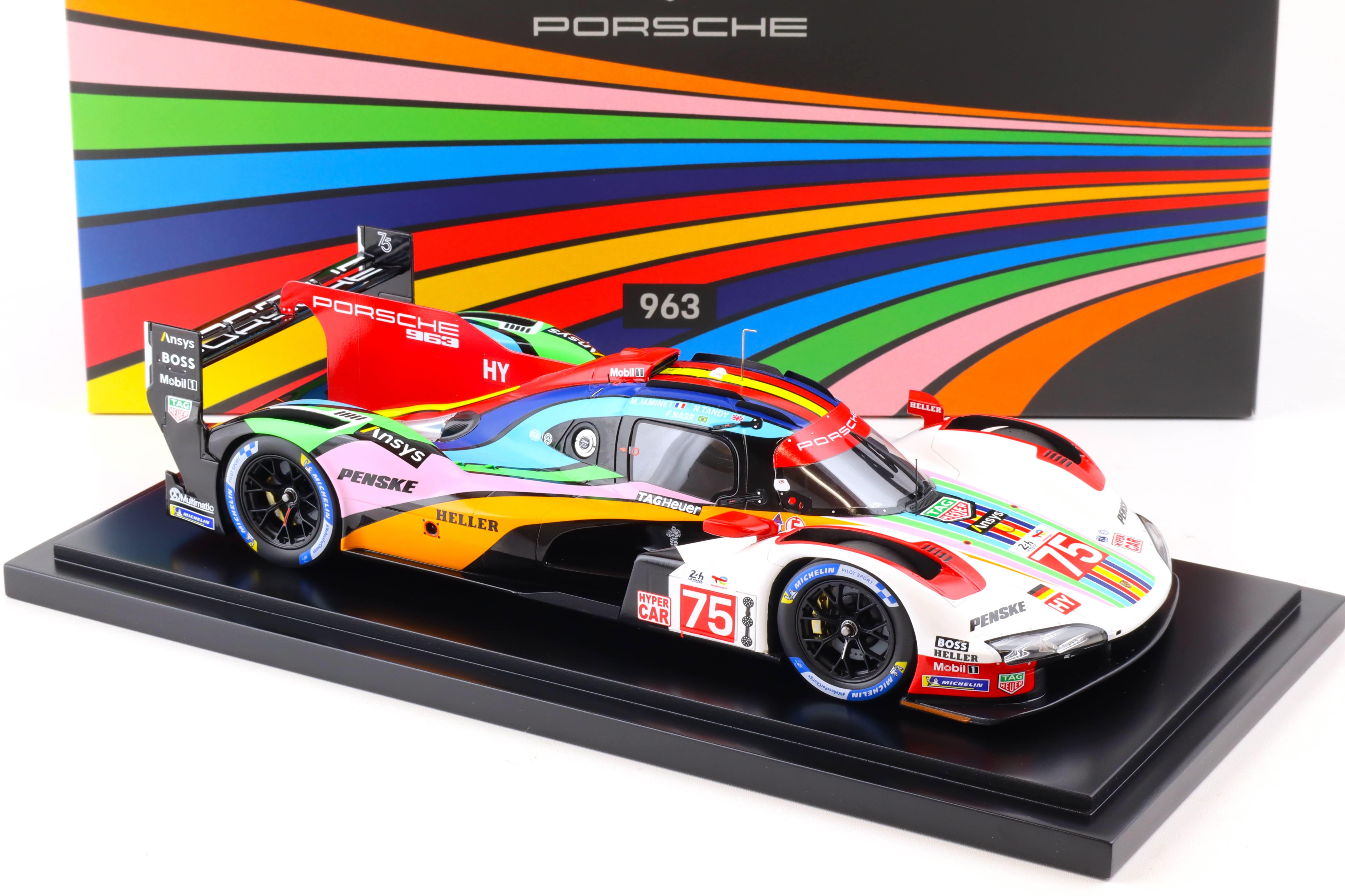 1:18 Spark Penske Porsche 963 - 24h Le Mans #75 Jaminet, Nasr 2023 WAP DEALER