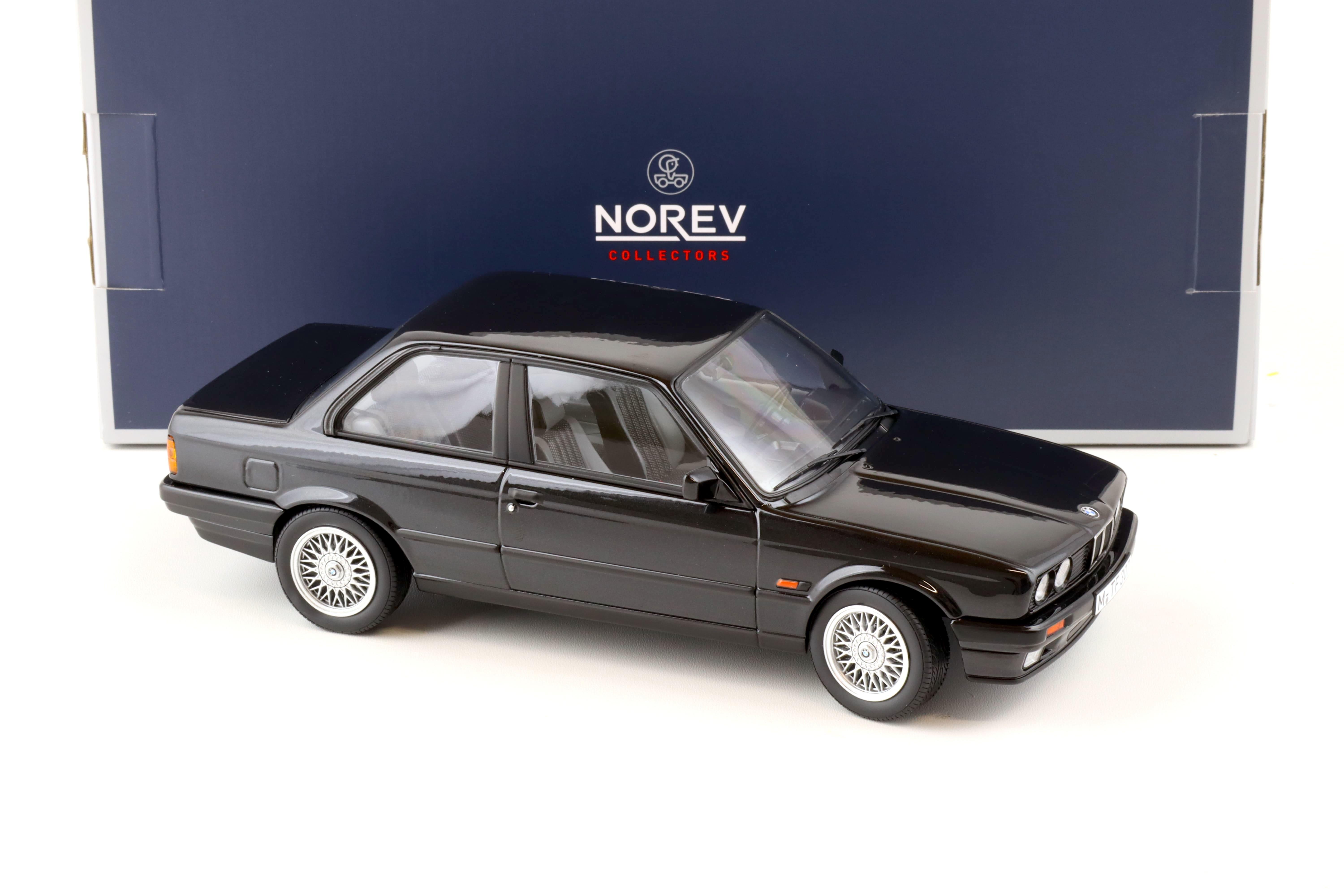 1:18 Norev BMW 325i E30 black metallic 1988