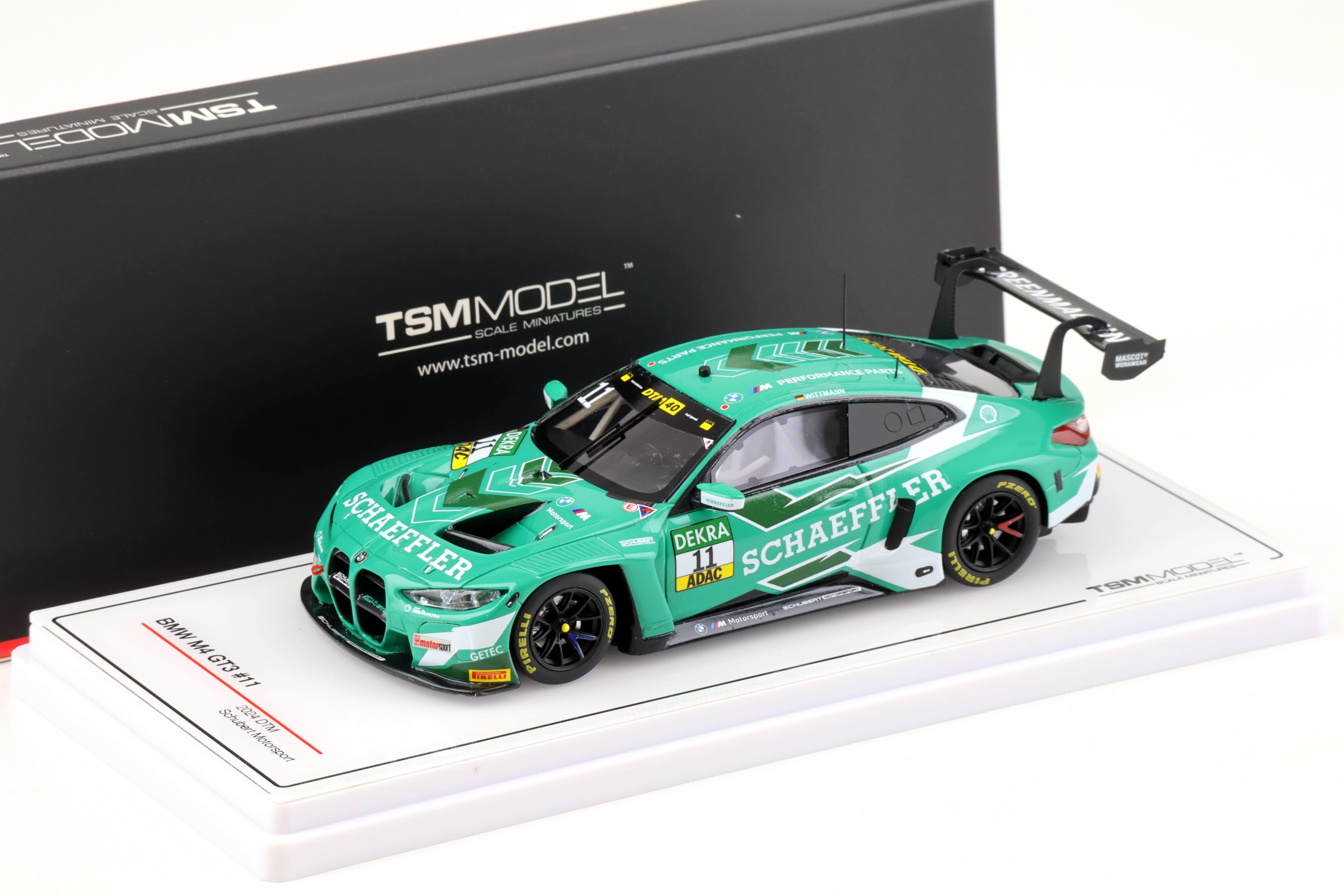 1:43 TSM Model BMW M4 GT3 #11 Schubert Motorsport DTM 2024 Schaeffler