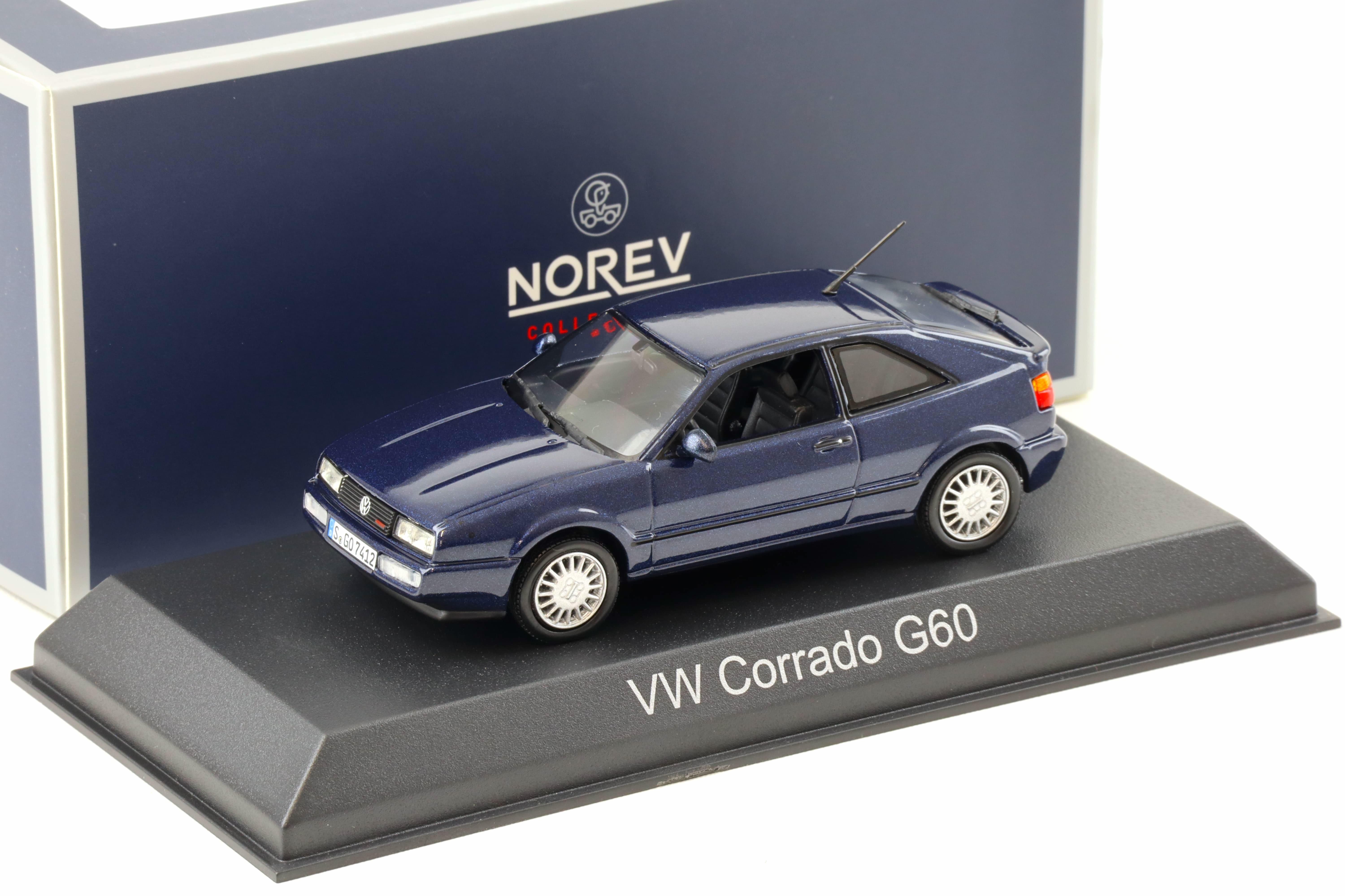 1:43 Norev VW Corrado G60 1990 blue metallic 840142