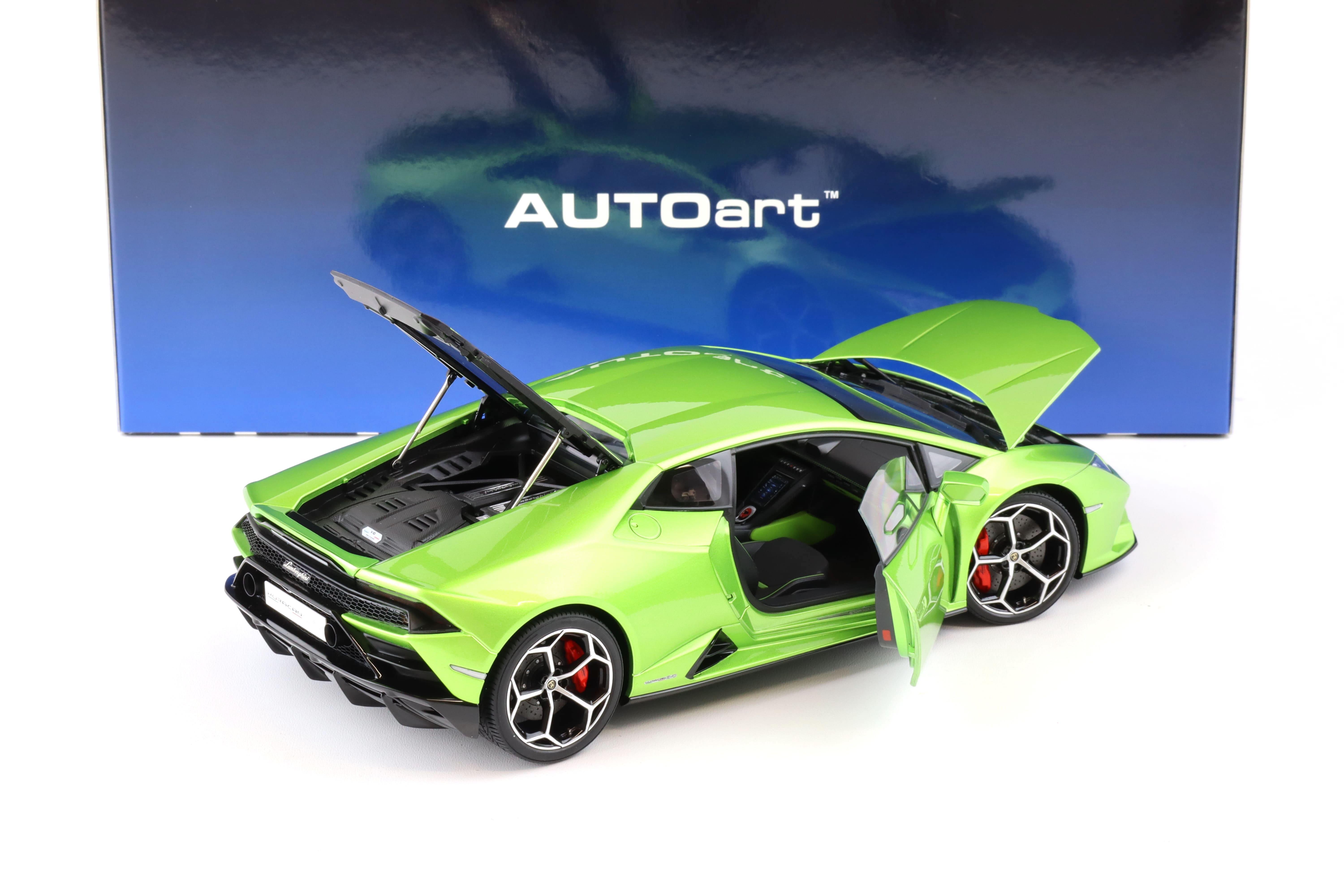 1:18 AUTOart Lamborghini Huracan Evo 2019 verde selvans green 79215