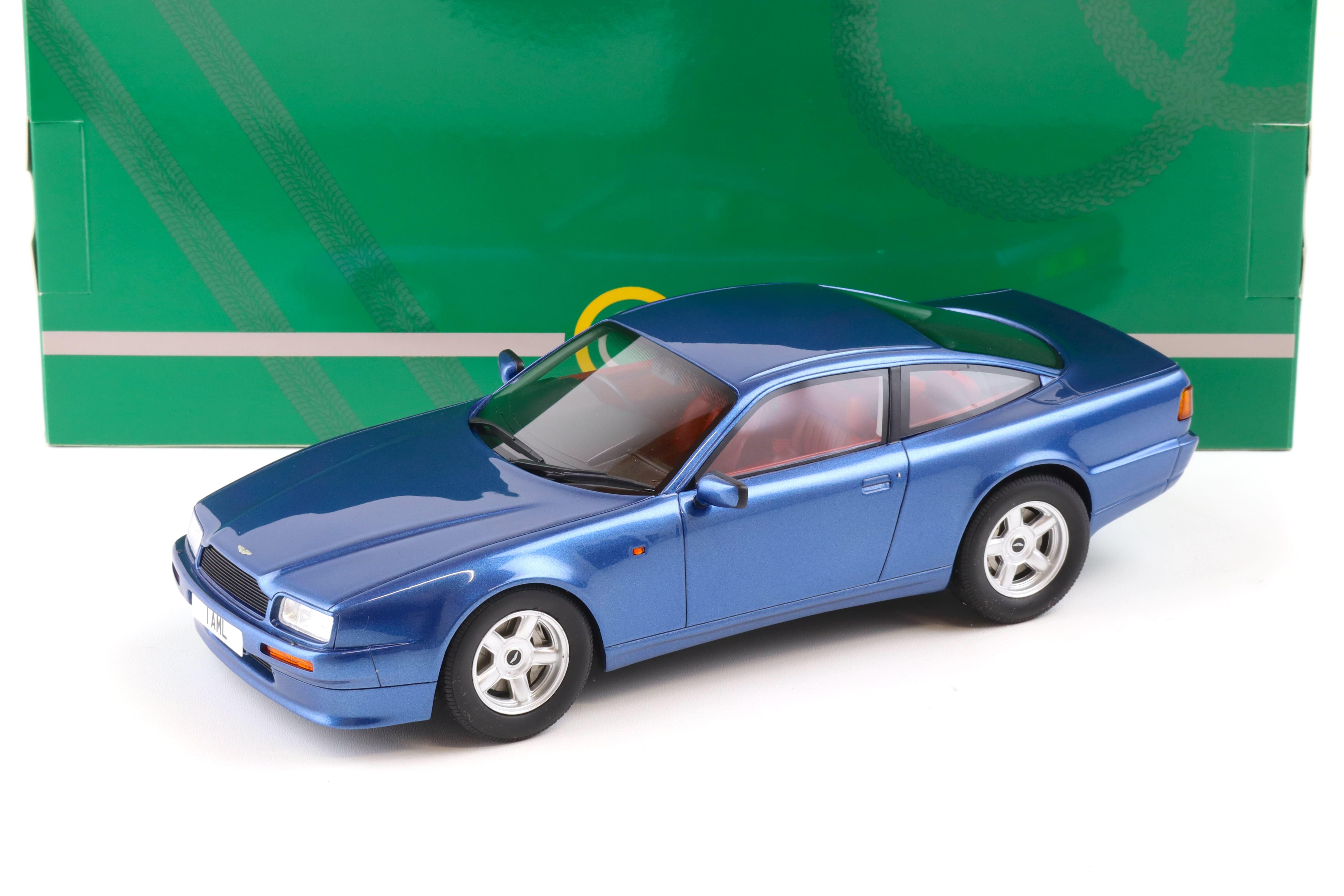 1:18 Cult Scale Models Aston Martin Virage Coupe 1988 blue metallic