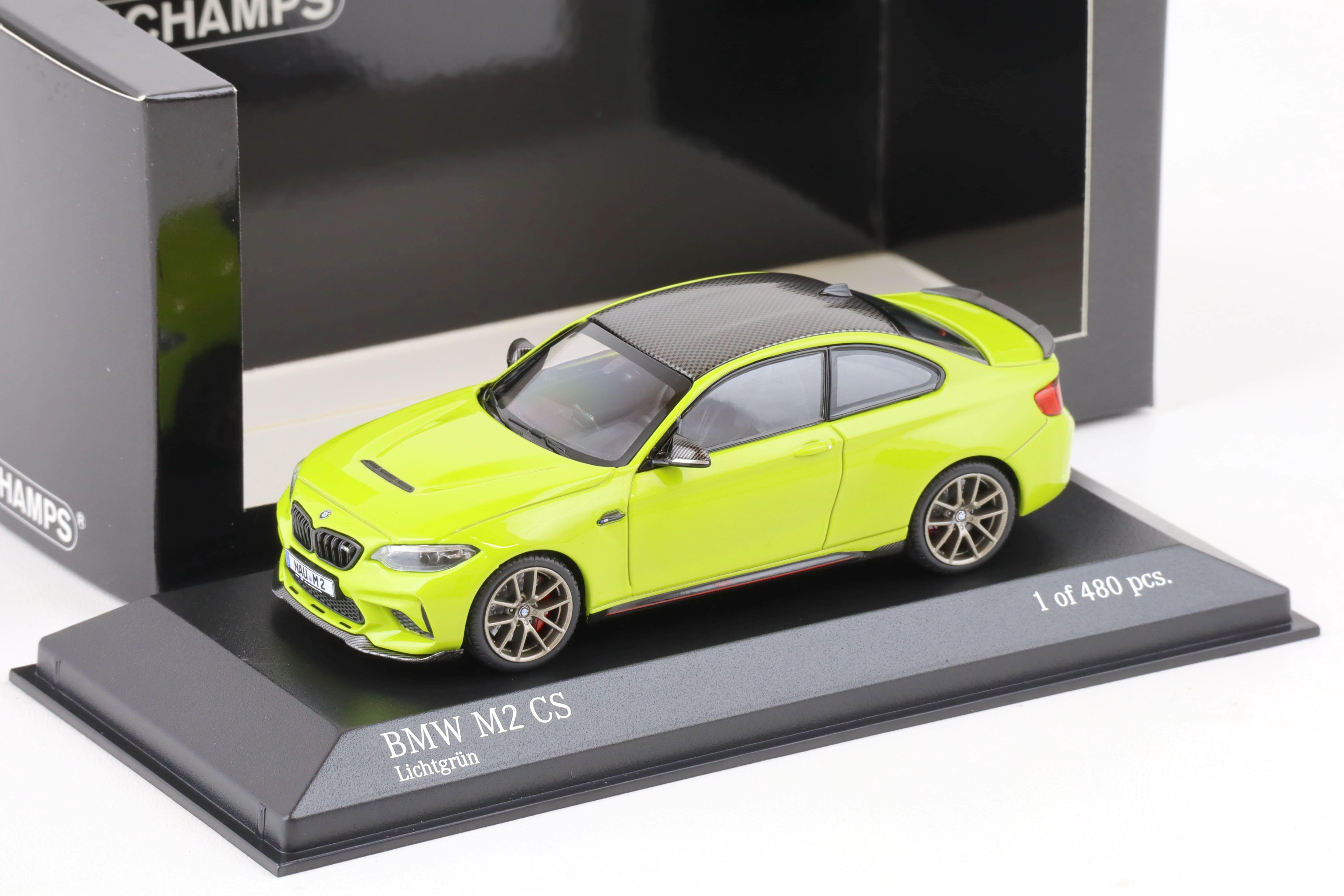 1:43 Minichamps BMW M2 CS Coupe light green 2020