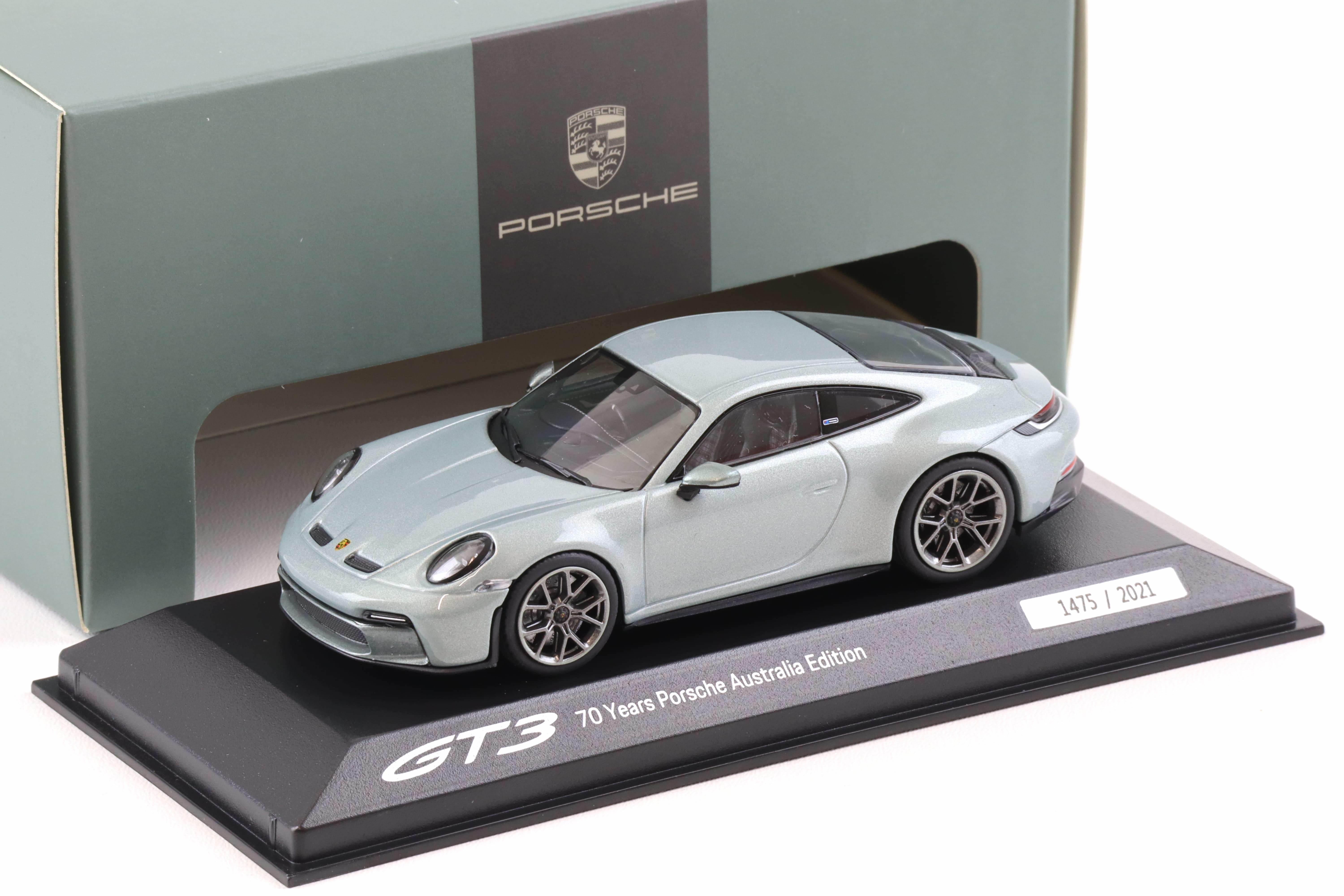 1:43 Minichamps Porsche 911 992 GT3 Touring 70 Years Australia Edition WAP DEALER