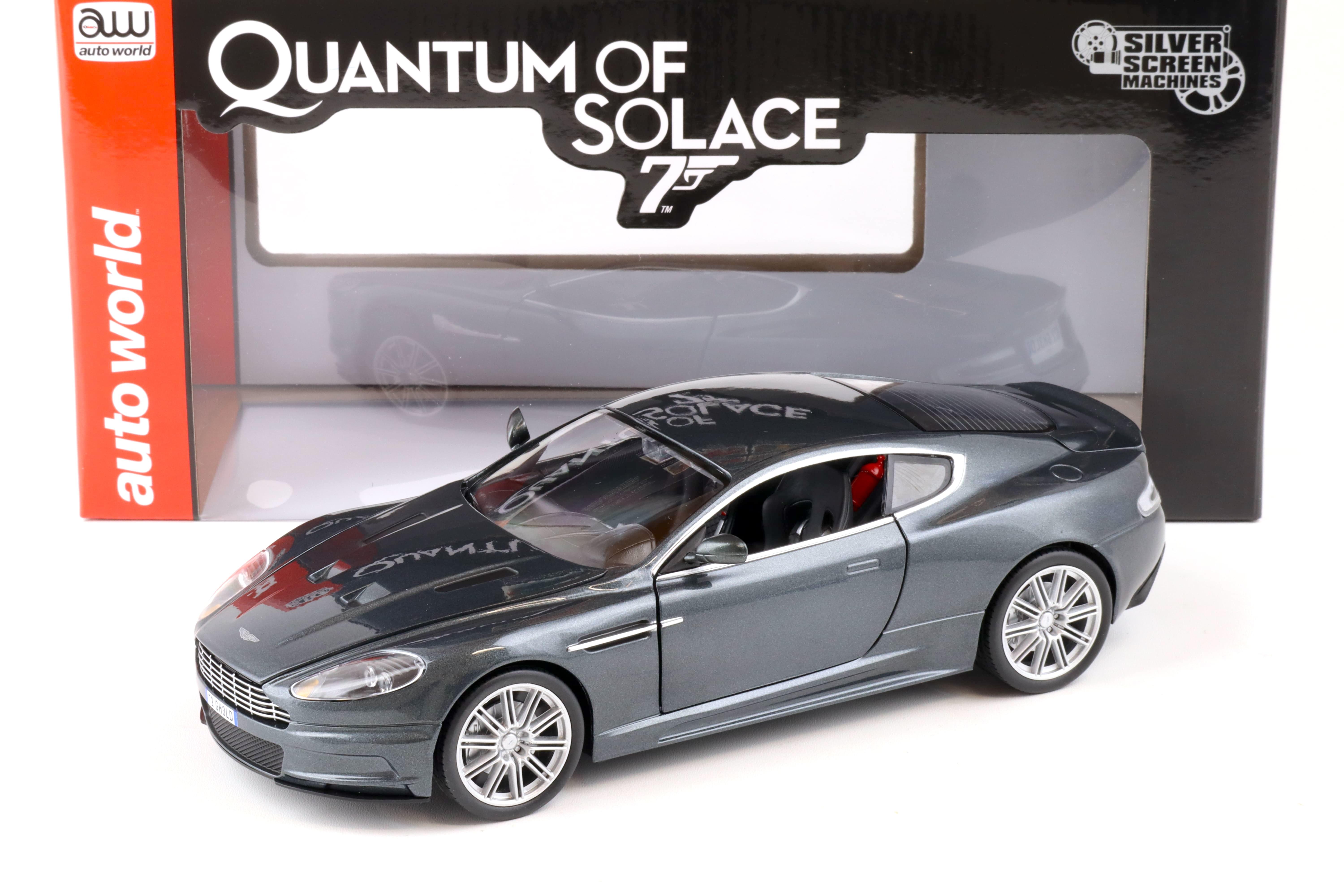 1:18 Auto World Aston Martin DBS Coupe grey James Bond Quantum of Solace