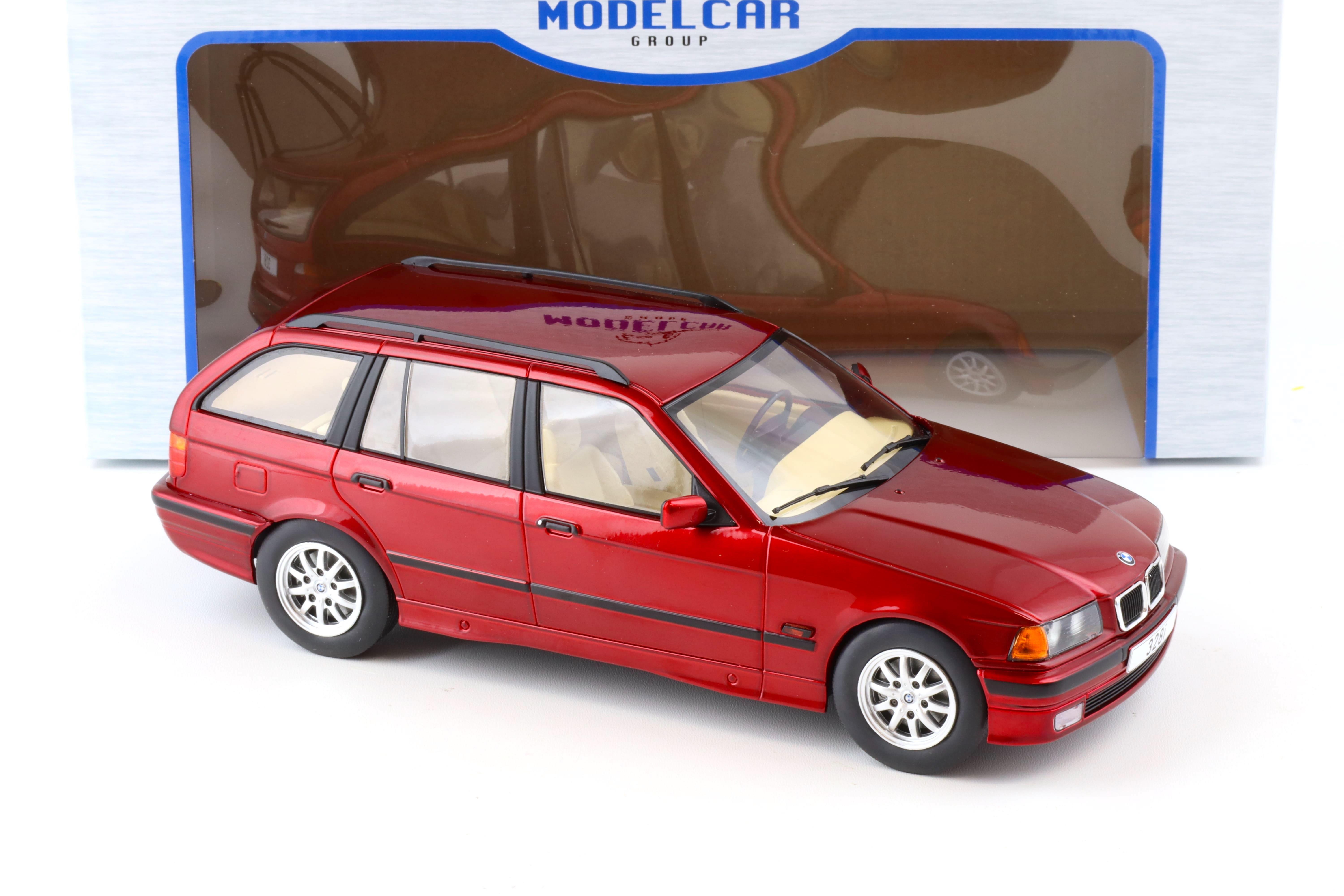 1:18 MCG BMW 328i 3er (E36) Touring red metallic 1995