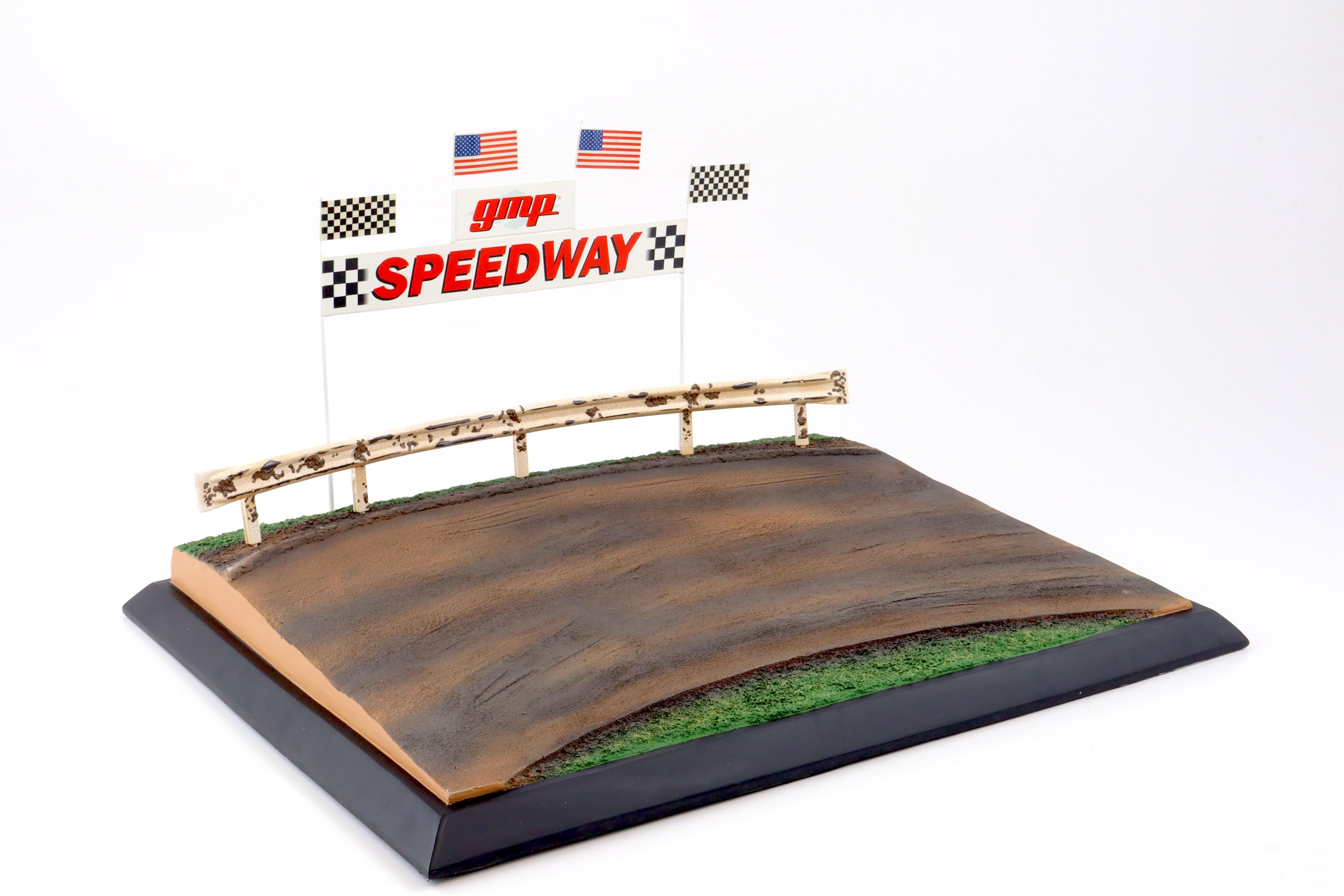 1:18 GMP Scale Diorama Dirt Track Speedway G1800135
