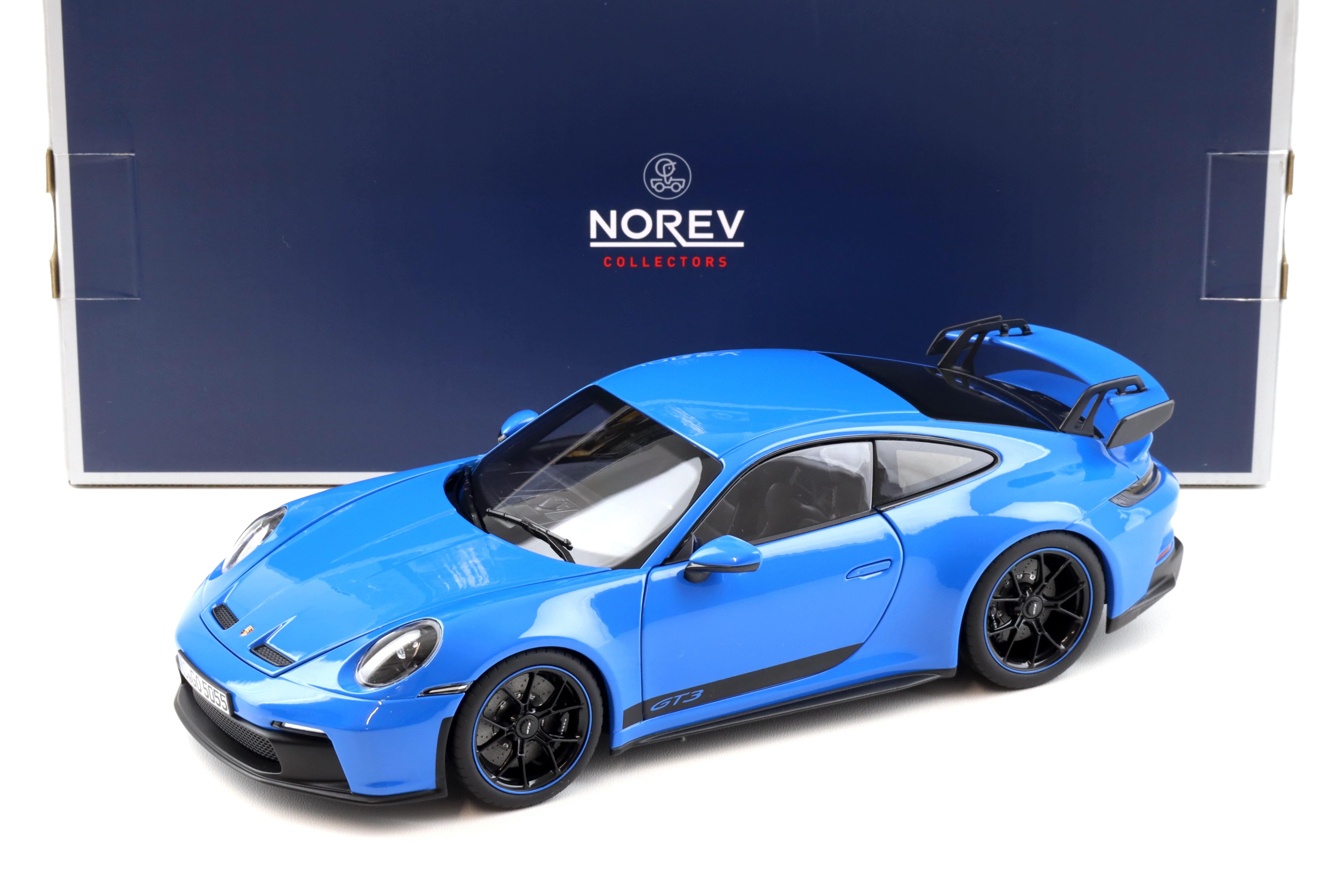 1:18 Norev Porsche 911 (992) GT3 Coupe Shark blue 2021 - Limited 504 pcs.