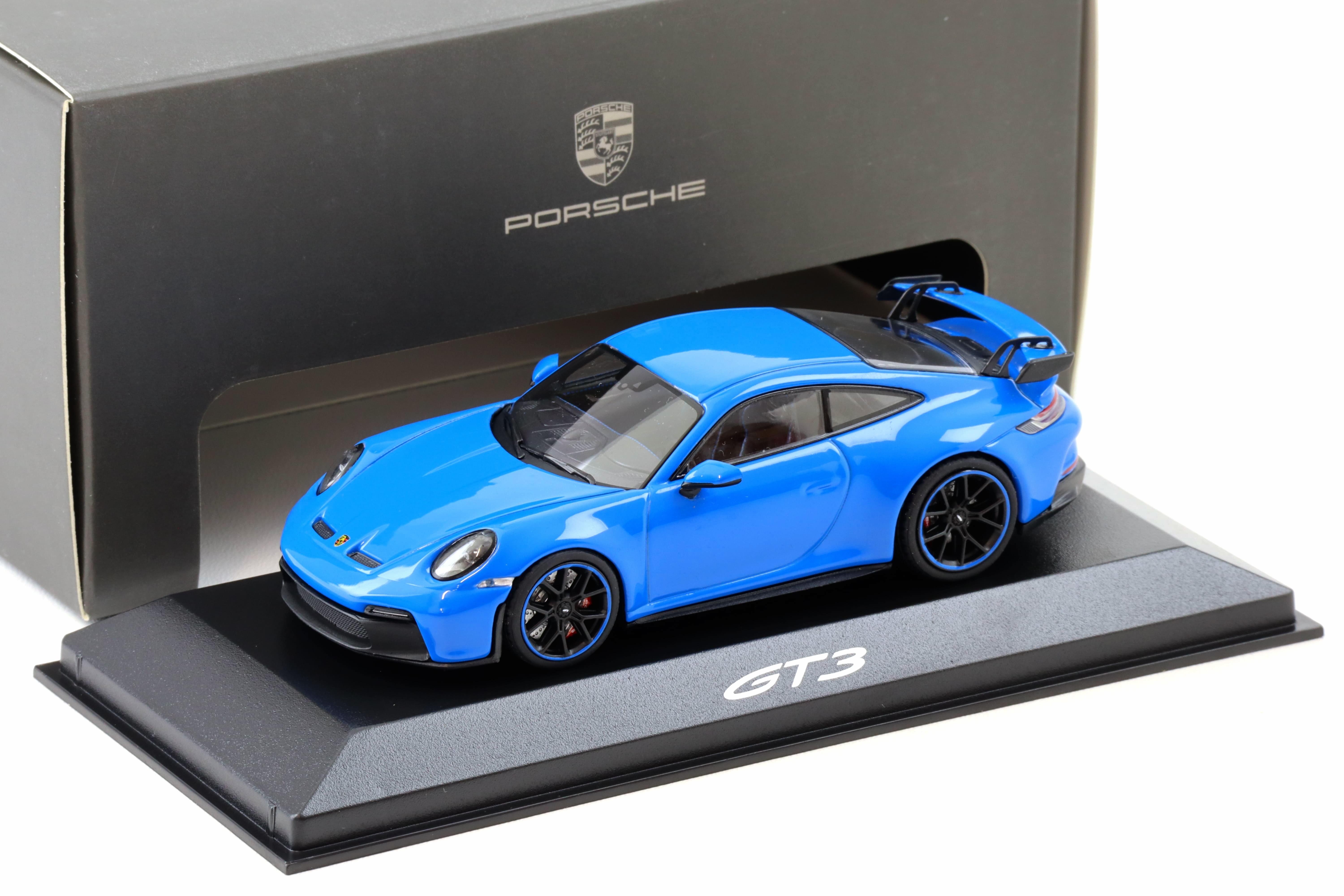 1:43 Minichamps Porsche 911 992 GT3 Coupe Shark blue 2021 WAP DEALER