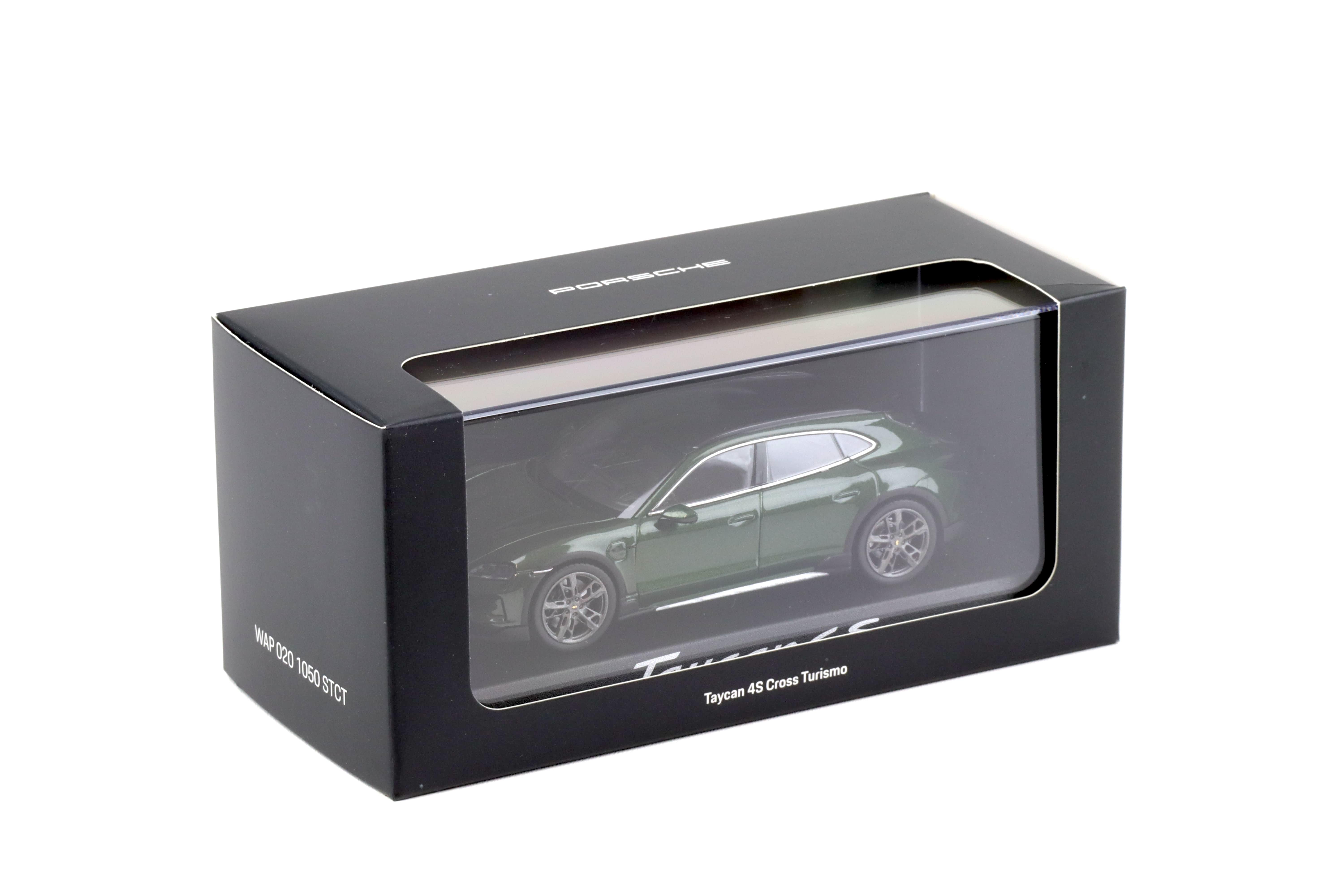 1:43 Norev Porsche Taycan 4S Cross Turismo (J1.2) Oakgreen Neo WAP DEALER