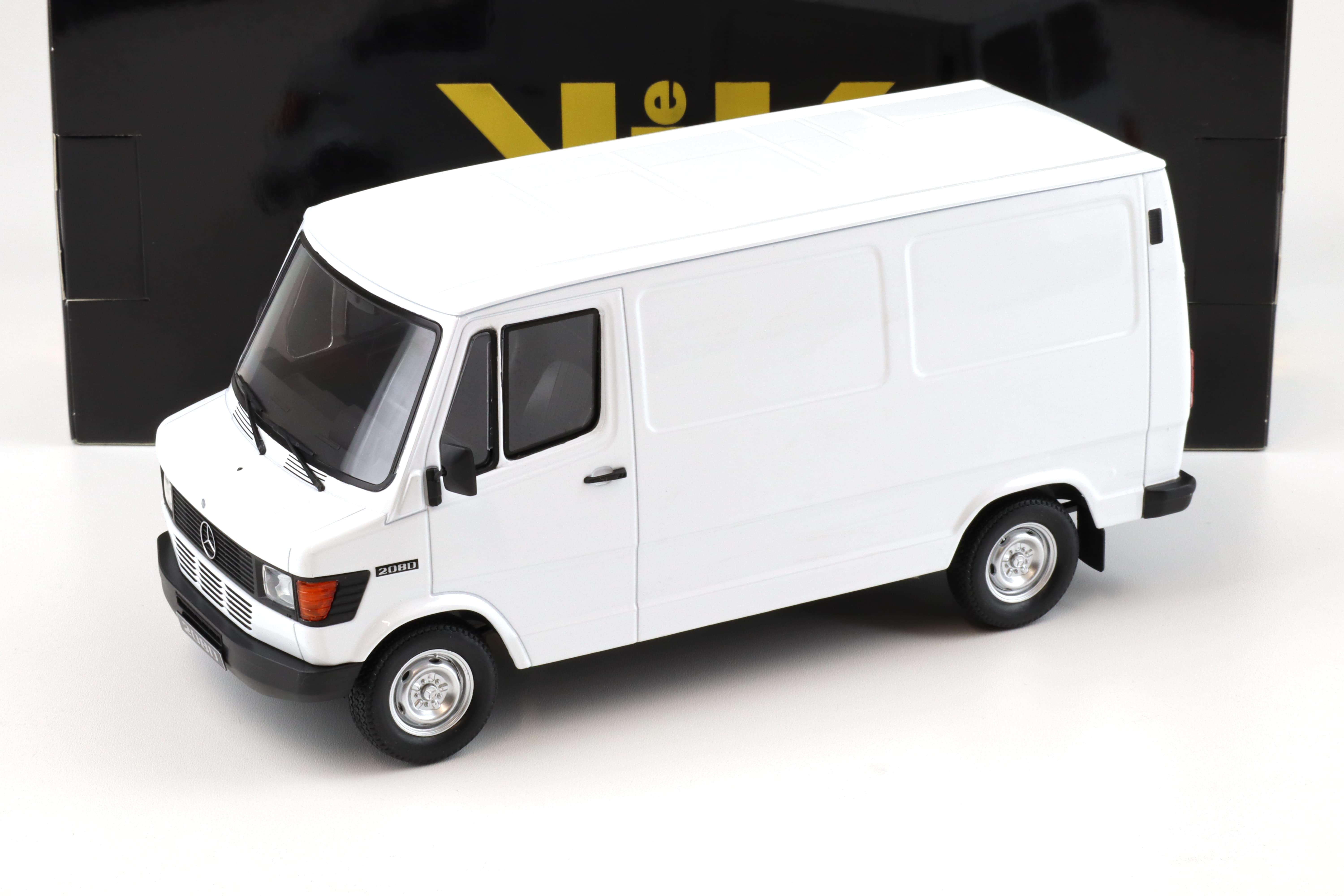 1:18 KK-Scale Mercedes 208D Kastenwagen Delivery Van white 