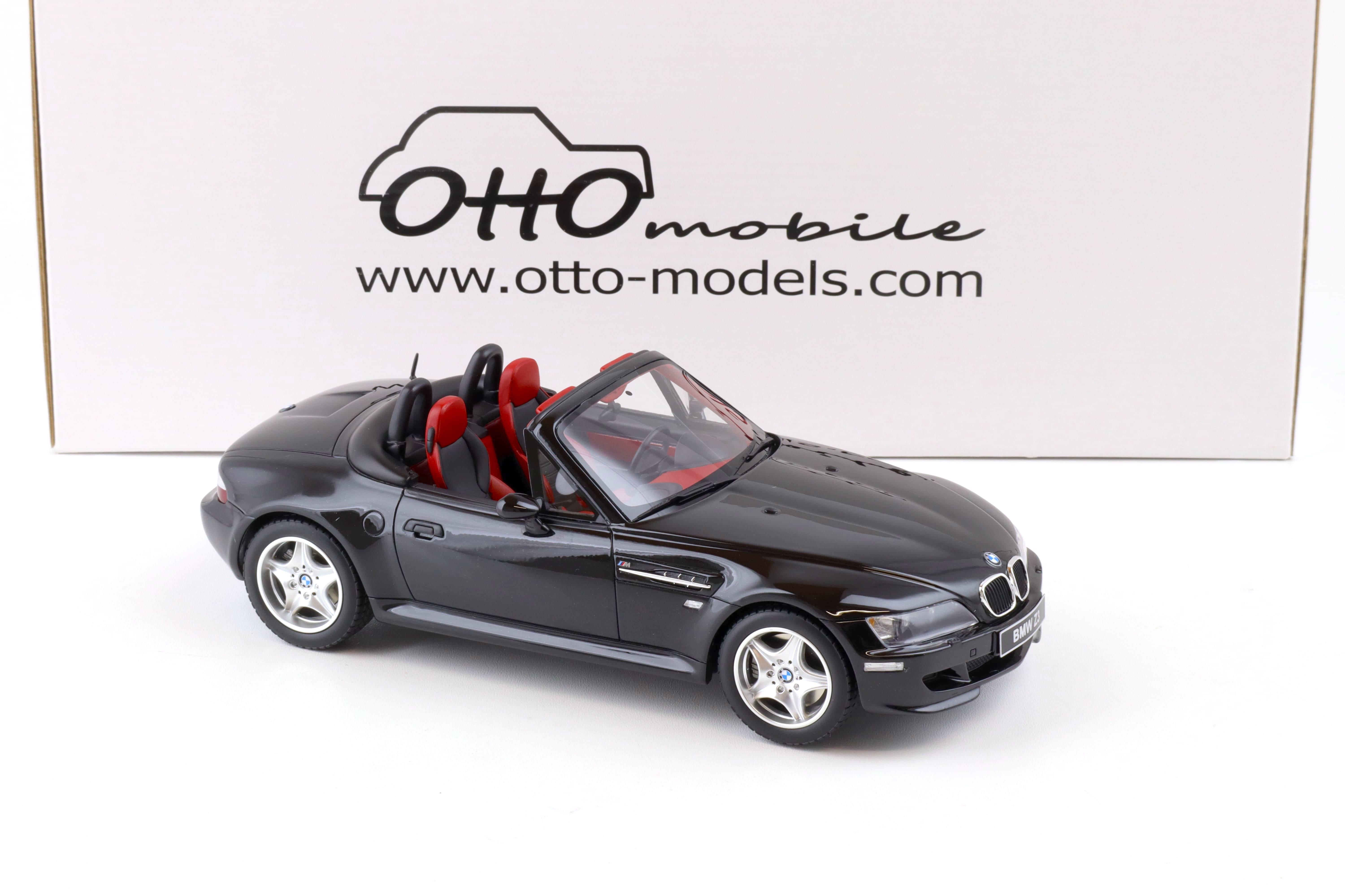 1:18 OTTO mobile OT1016 BMW Z3 M Roadster black/ red 1999