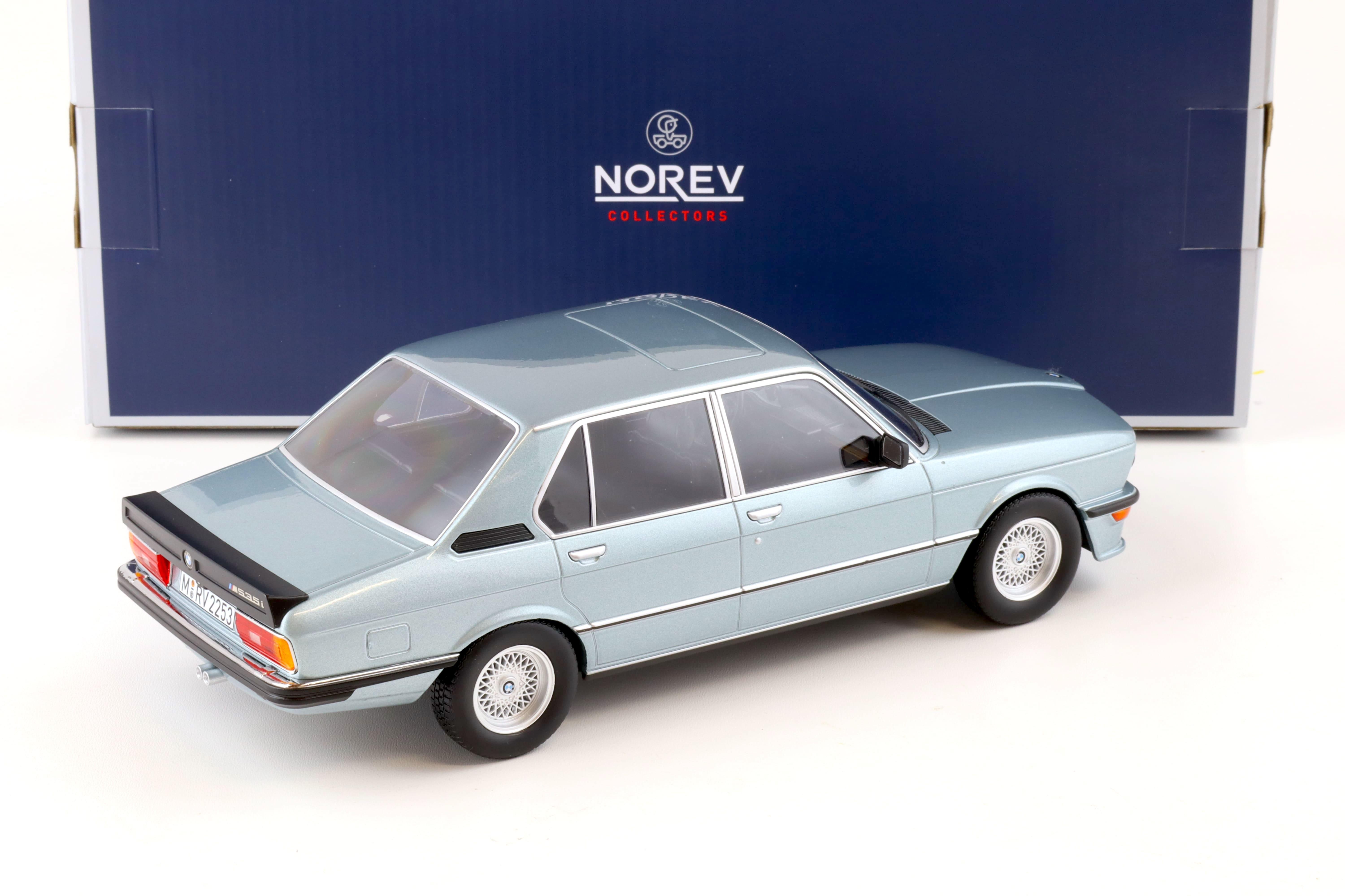 1:18 Norev BMW M 535i E12 Limousine 1980 blue metallic 183269