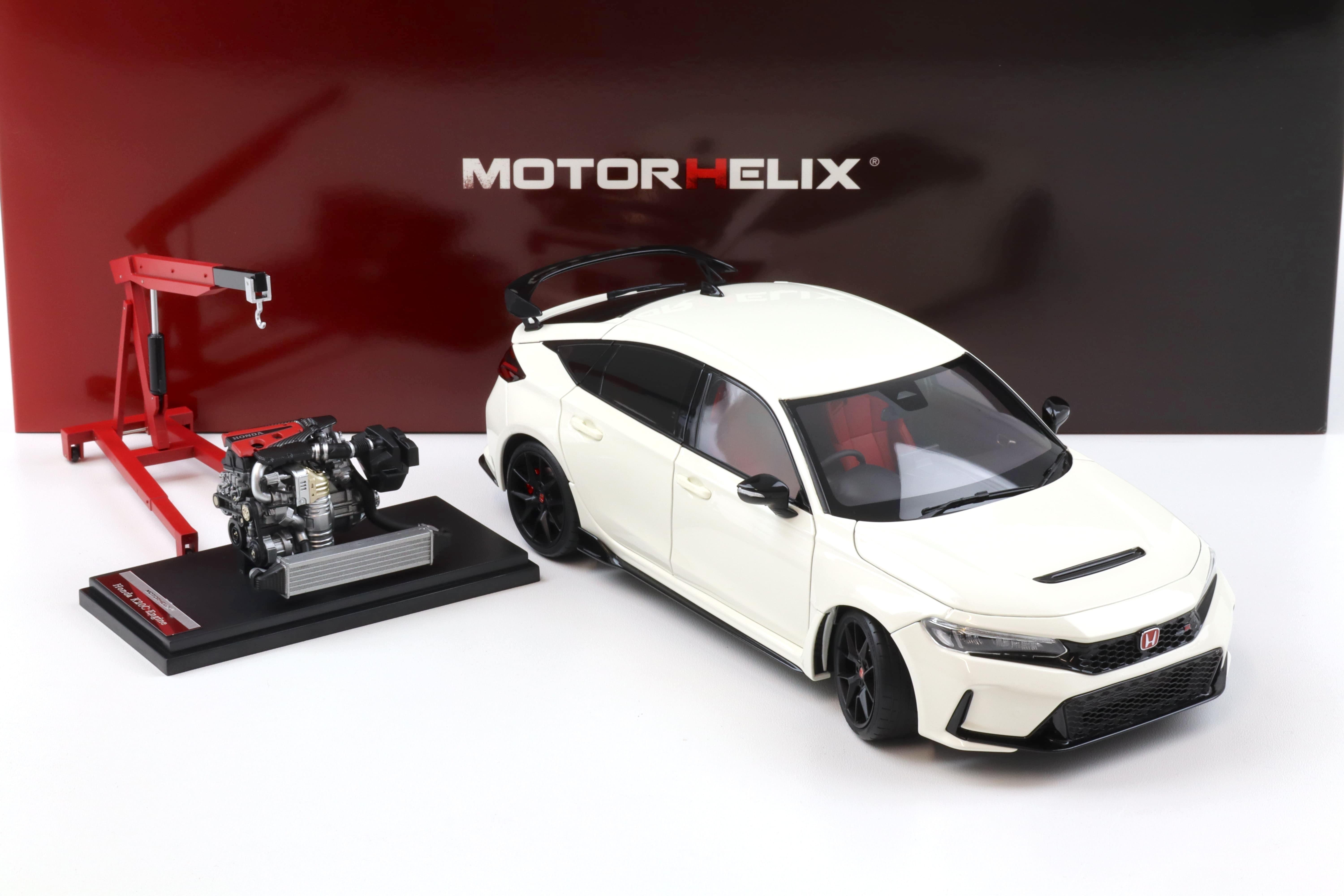 1:18 Motorhelix Honda Civic Type R (FL5) Championship white 2022 M85301