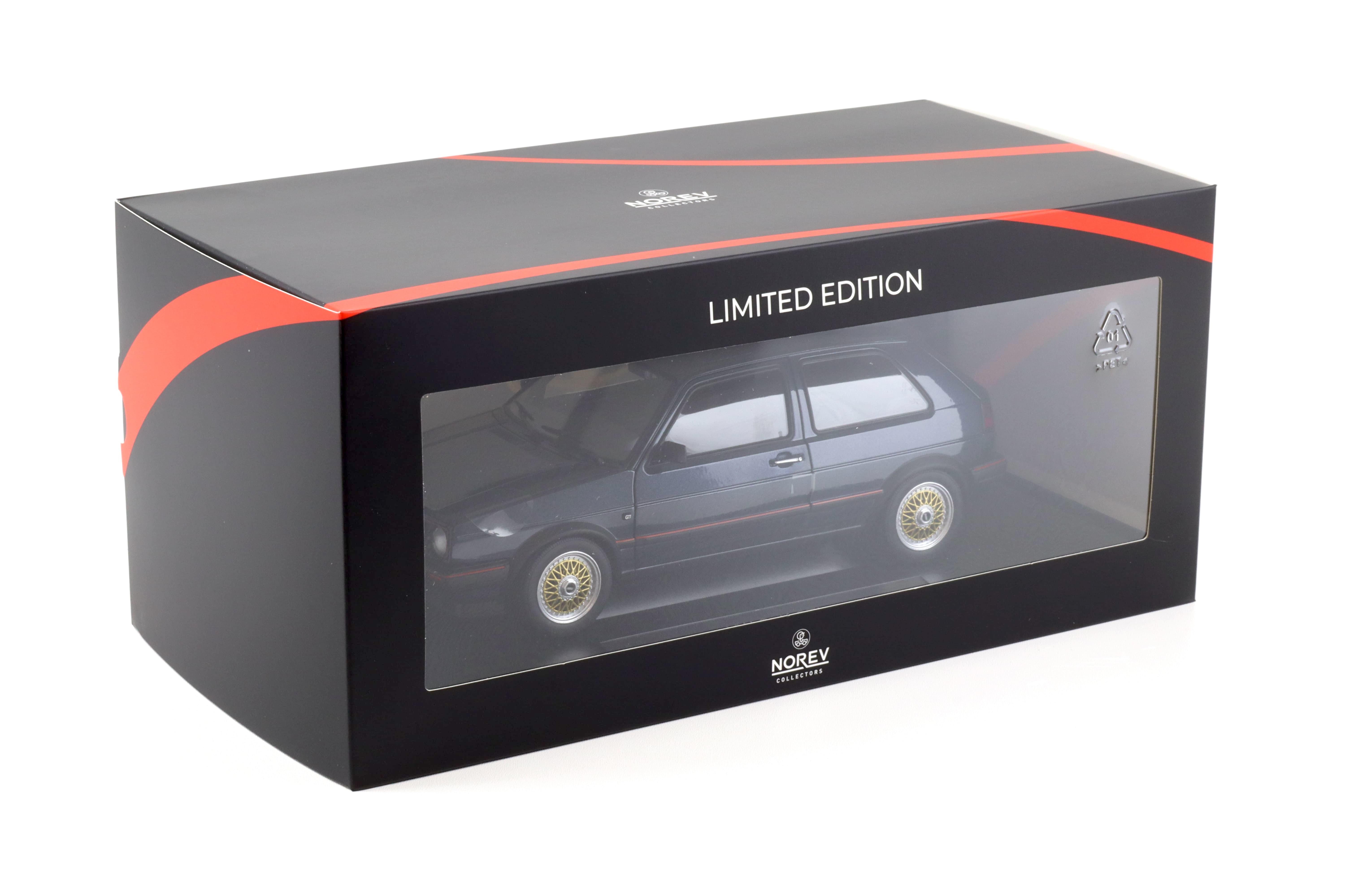 1:18 Norev VW Golf 2 GTI 1988 Helios blue metallic 188563 - Limited 500 pcs. 1:18 Norev VW Golf 2 GTI 1988 Helios blue metallic 188563 - Limited 500 pcs.