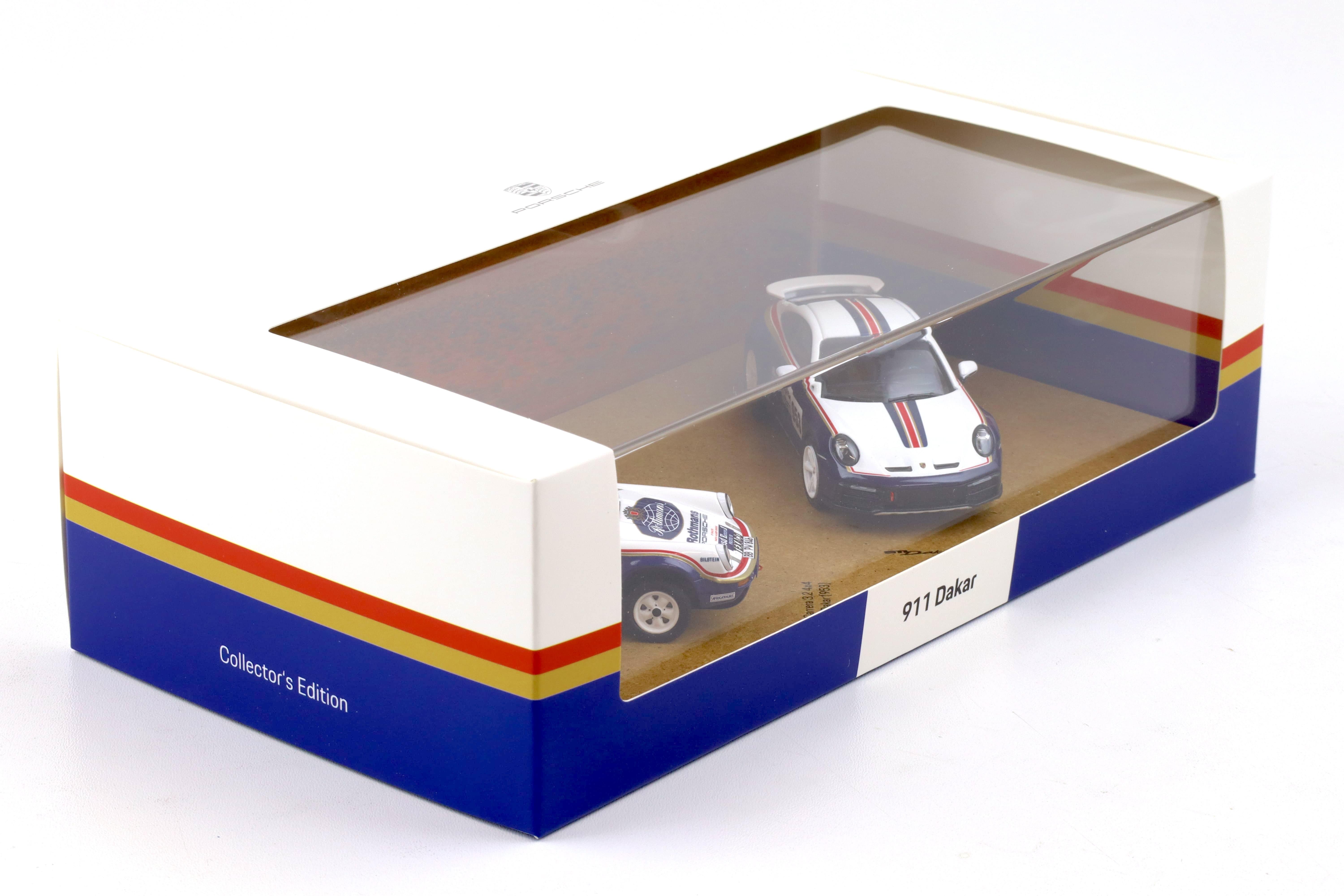 1:43 Spark Porsche 911 (992) Dakar + 953 Rally SET Rothmans Limited WAP DEALER