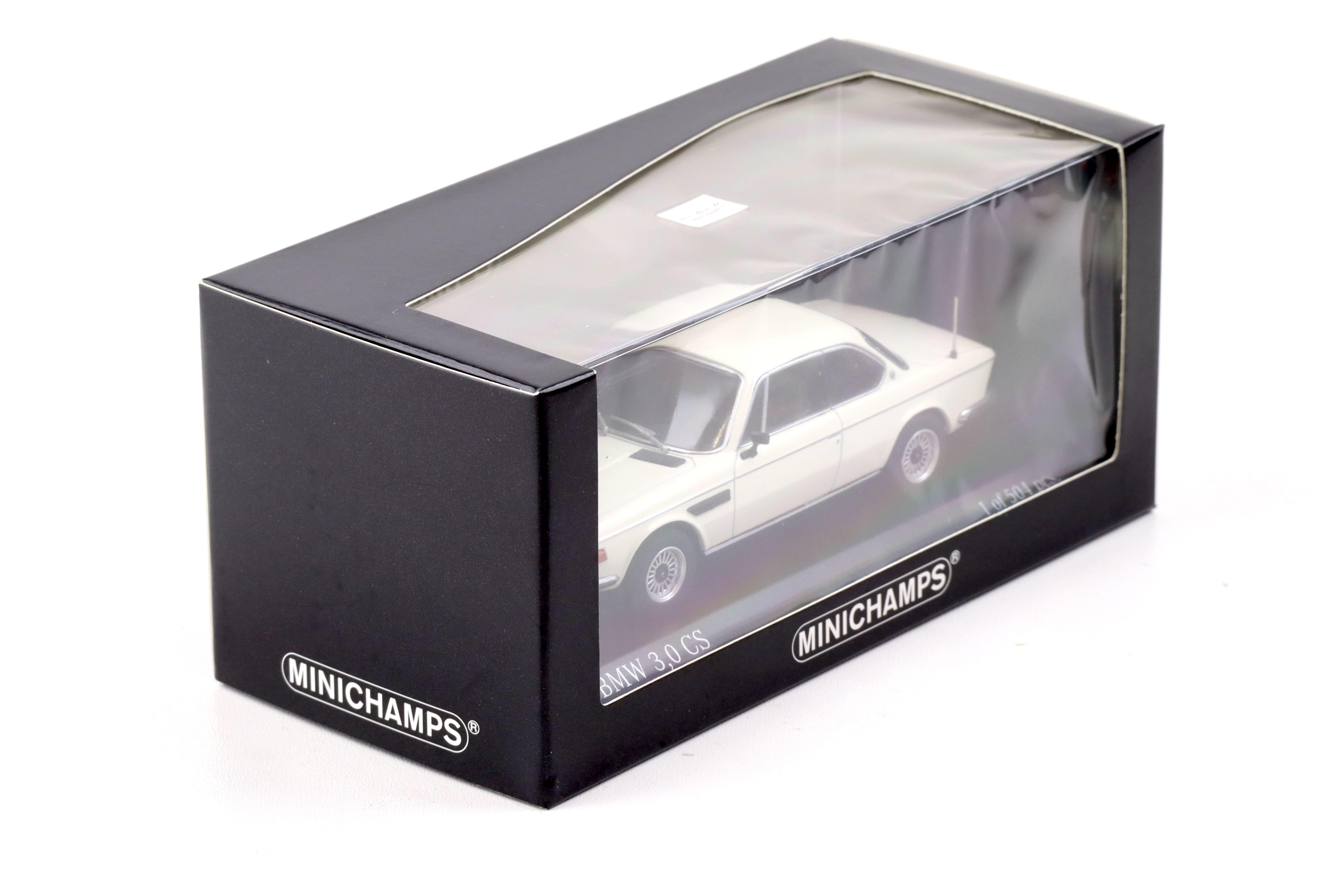 1:43 Minichamps BMW 3.0 CS Coupe 1969 white