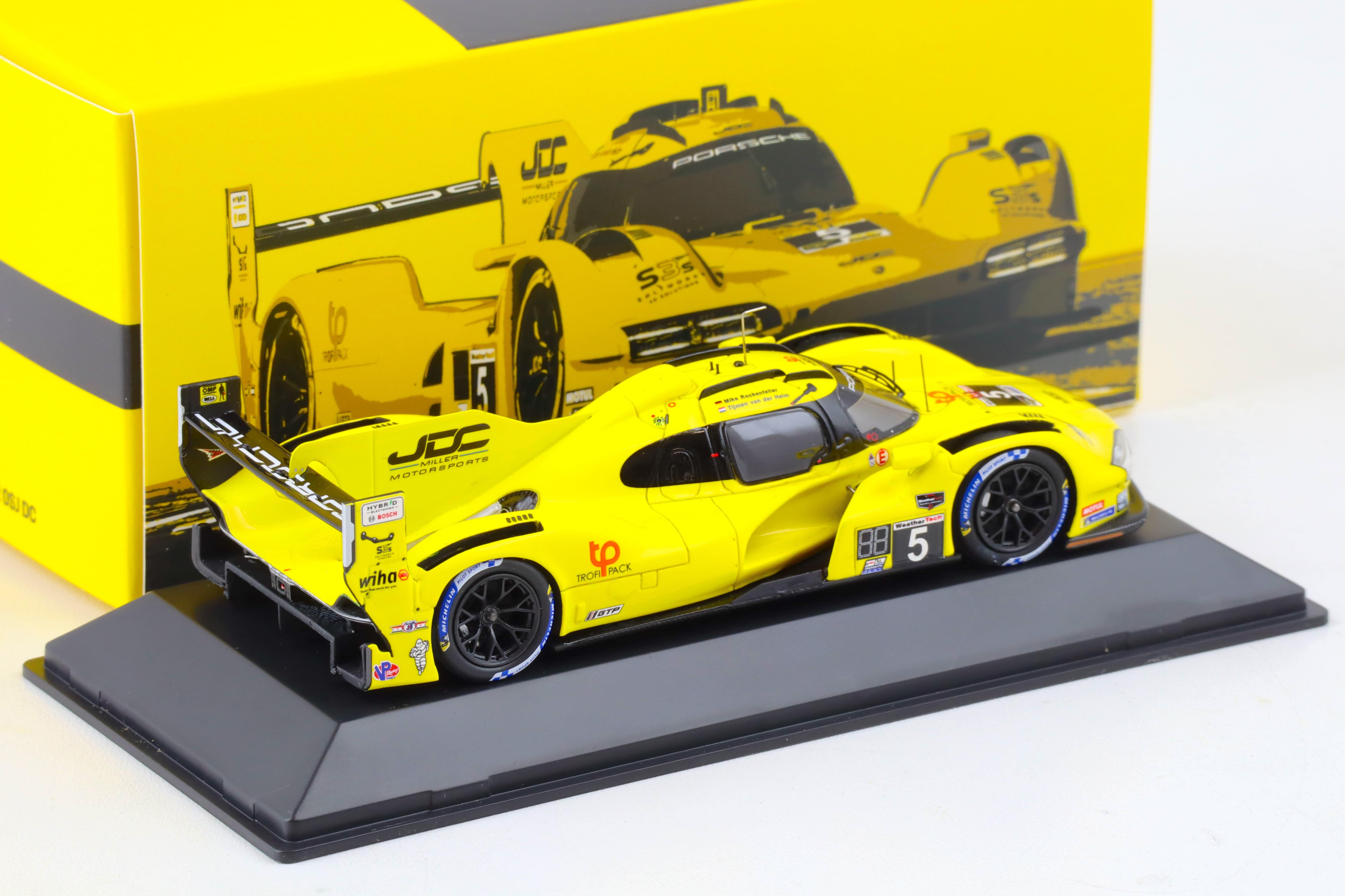 1:43 Spark Porsche 963 JDC Miller Motorsports Rockenfeller #5 yellow WAP DEALER