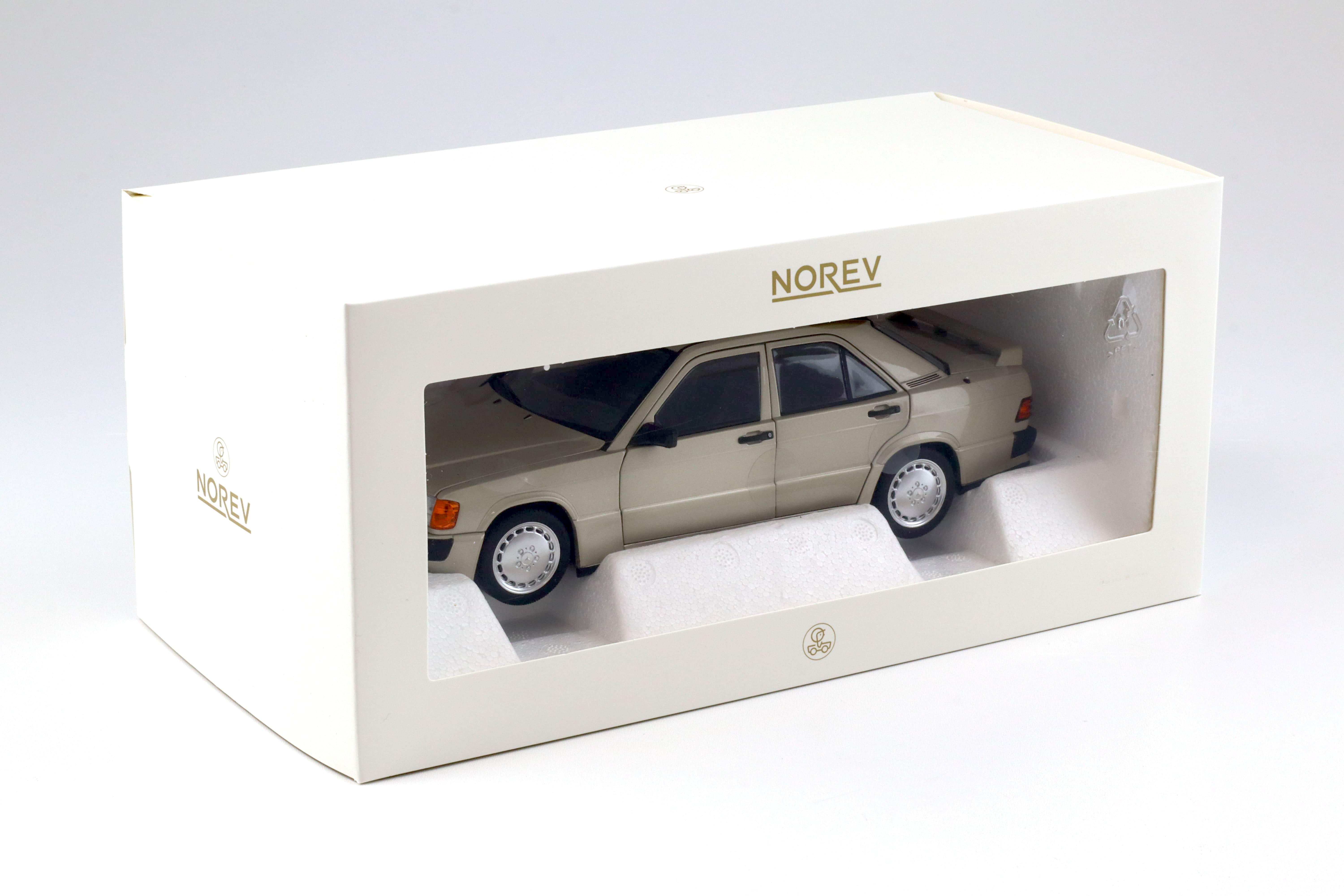 1:18 Norev Mercedes 190E 2.3-16 W201 Limousine 1984 Smoke silver metallic 183831