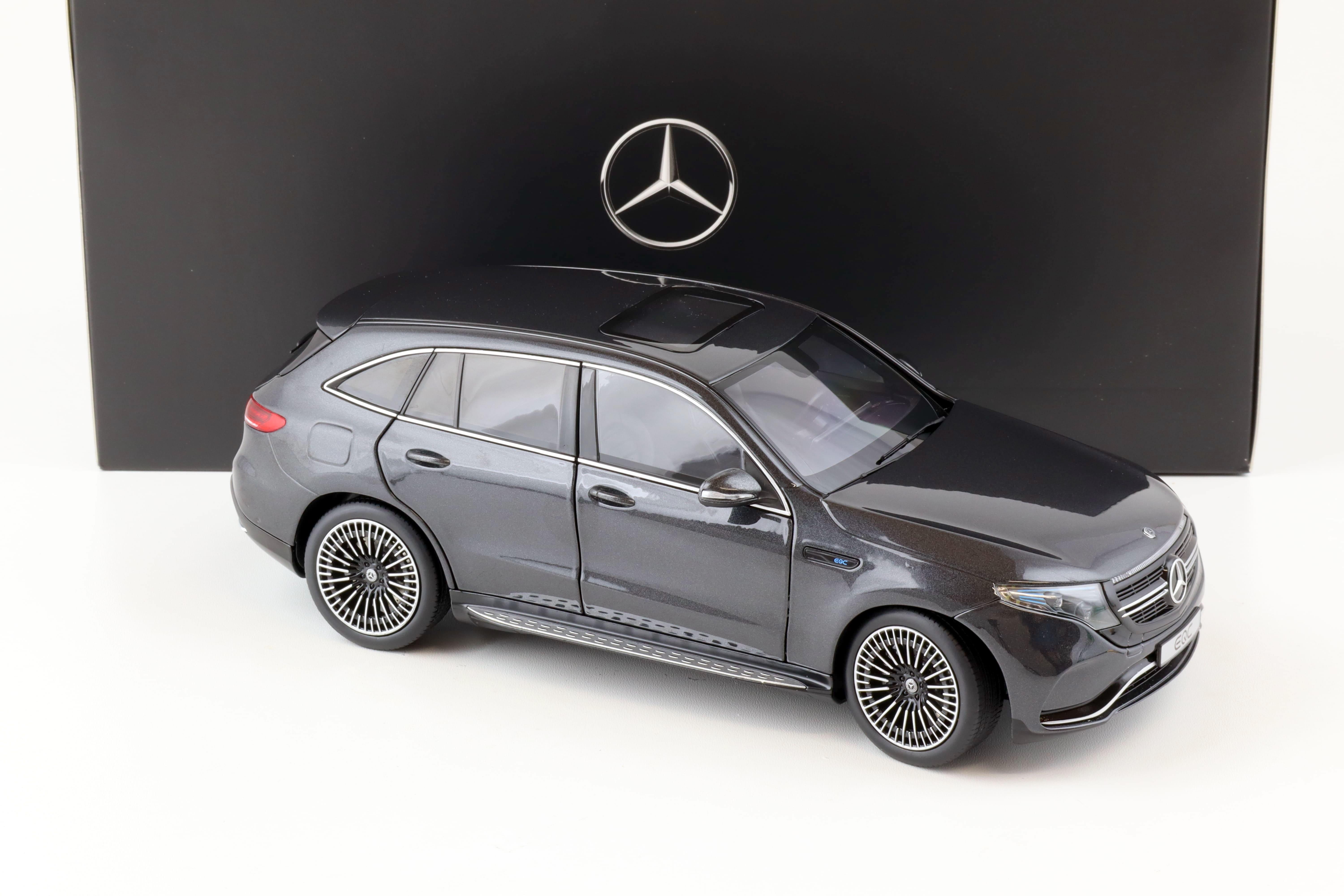 1:18 NZG Mercedes EQC 400 4Matic N293 graphite grey  DEALER VERSION