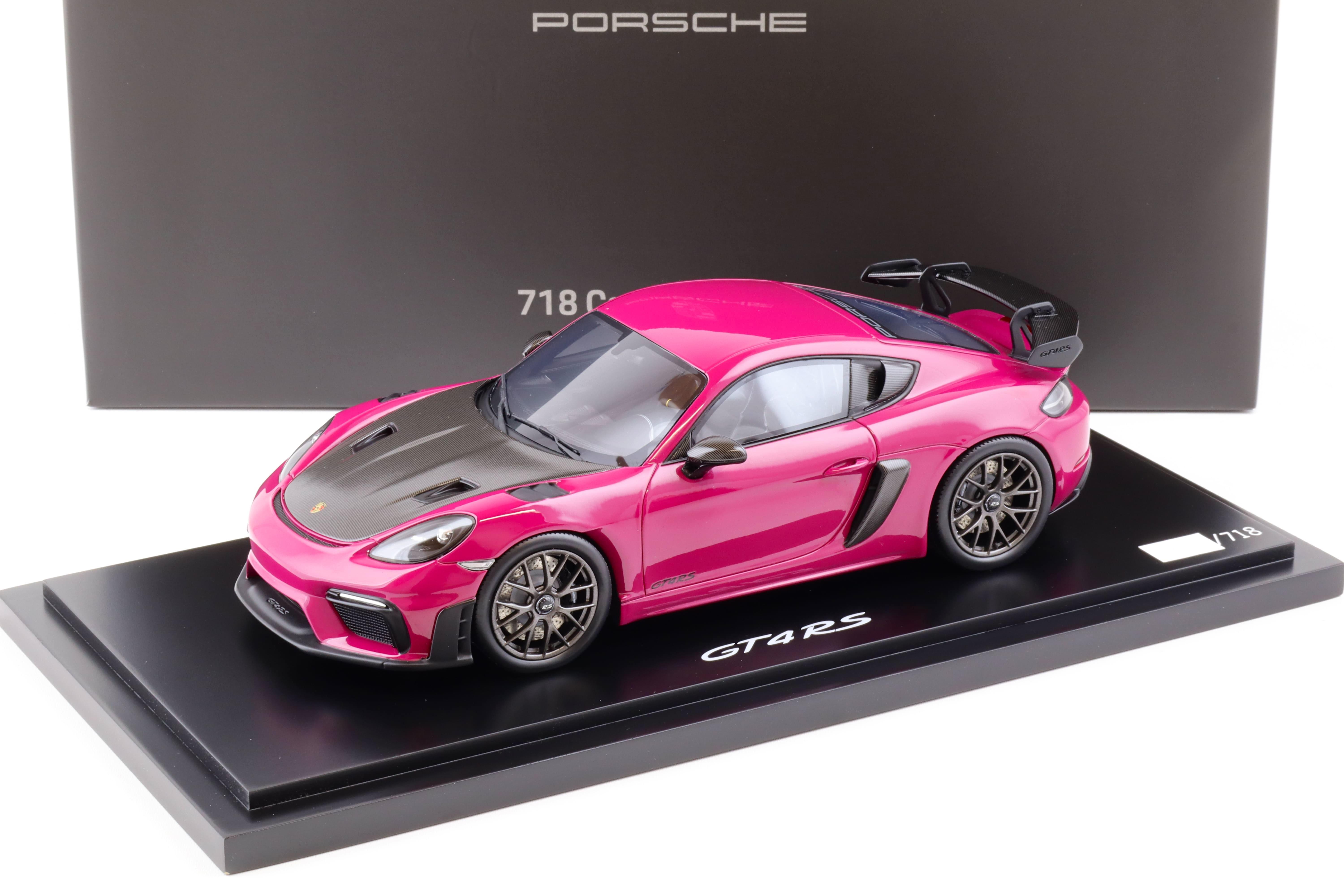 1:18 Spark Porsche 718 Cayman GT4 RS (982) Ruby Star red Limited WAP DEALER