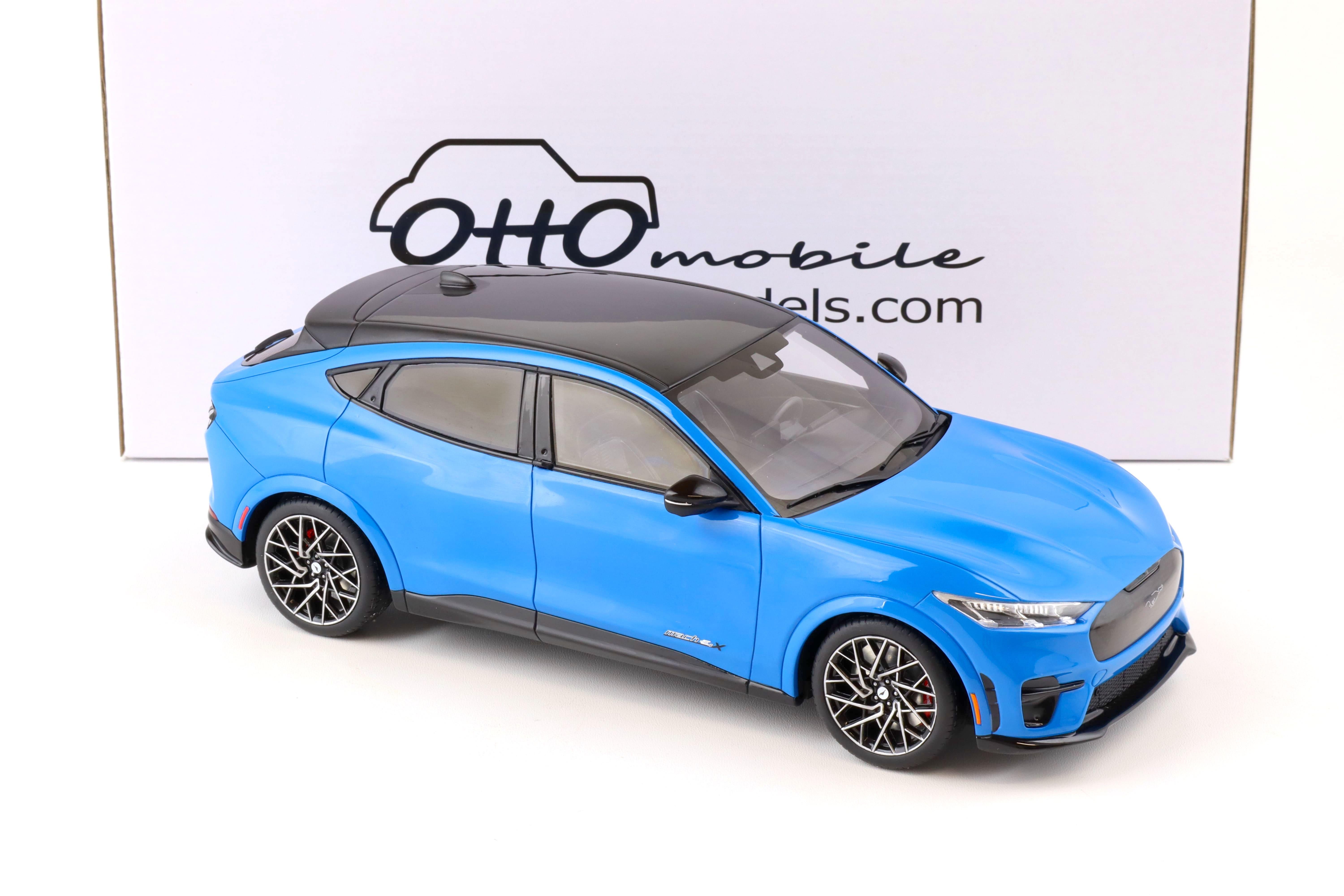 1:18 OTTO mobile OT414 Ford Mustang Mach E GT Perfromance blue 2021