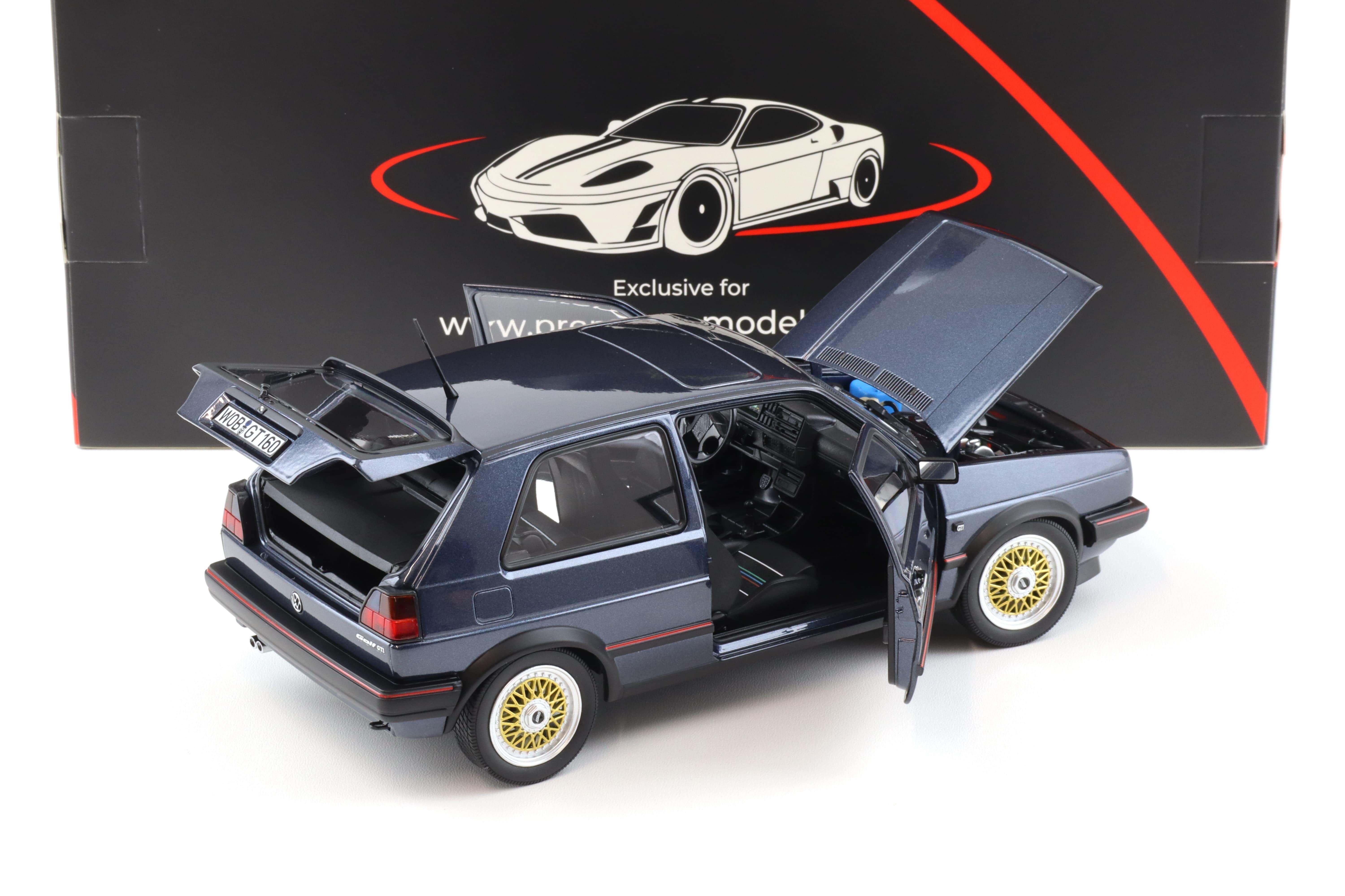 1:18 Norev VW Golf 2 GTI 1988 Helios blue metallic 188563 - Limited 500 pcs. 1:18 Norev VW Golf 2 GTI 1988 Helios blue metallic 188563 - Limited 500 pcs.