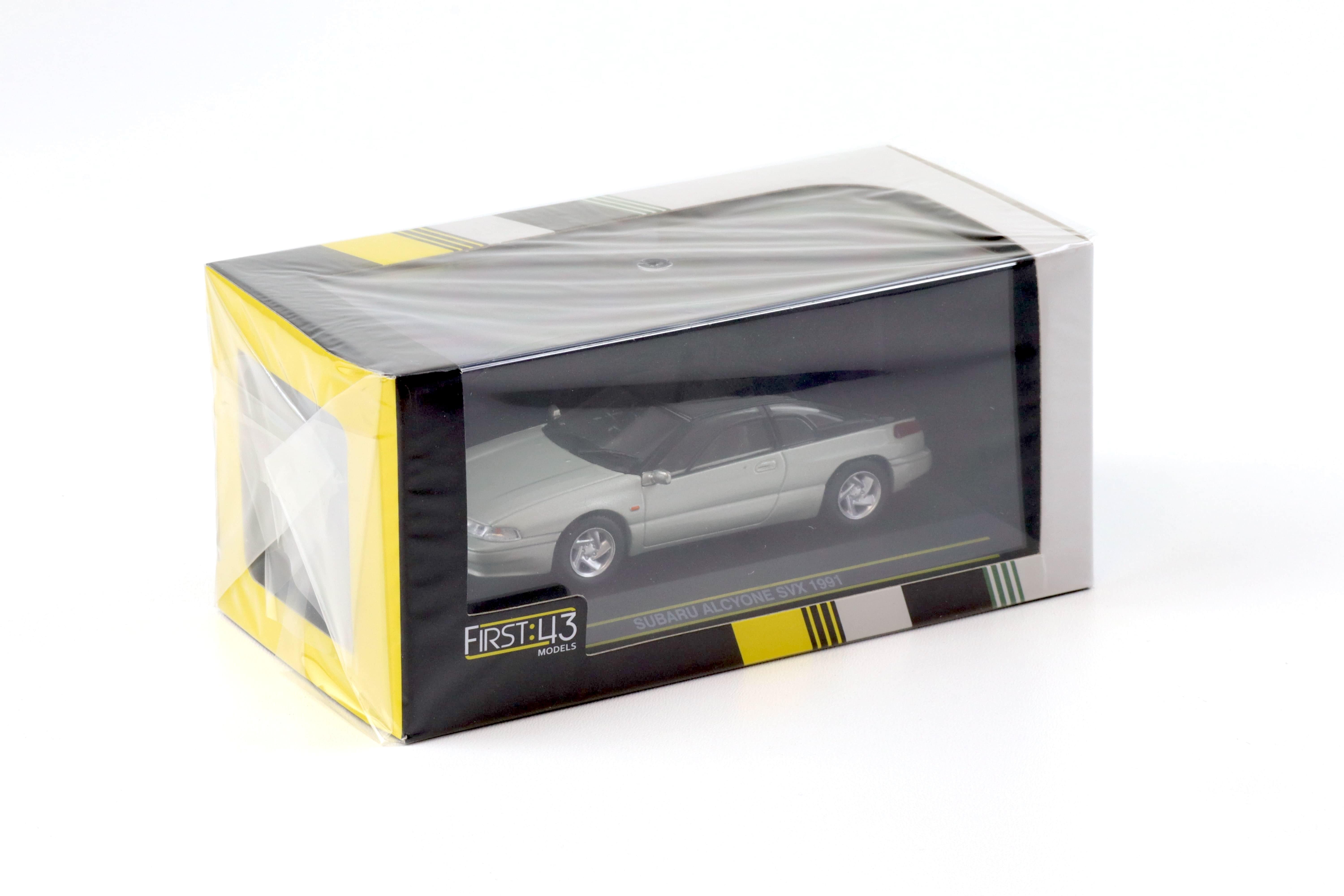 1:43 First43 Subaru Alcyone SVX Coupe 1991 silver