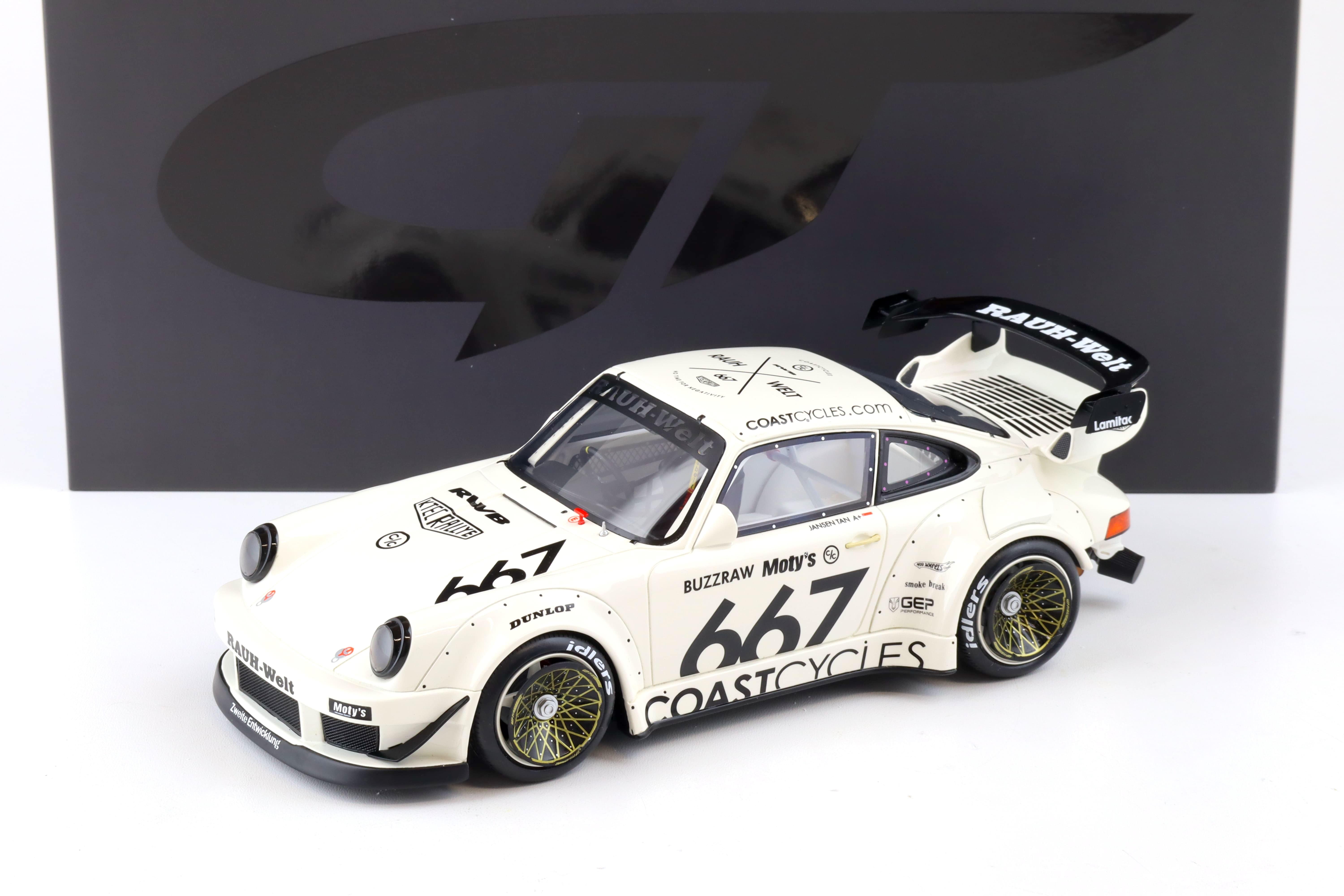 1:18 GT Spirit GT410 Porsche 911 (964) RWB RAUH-Welt Coast Cycle white 2023