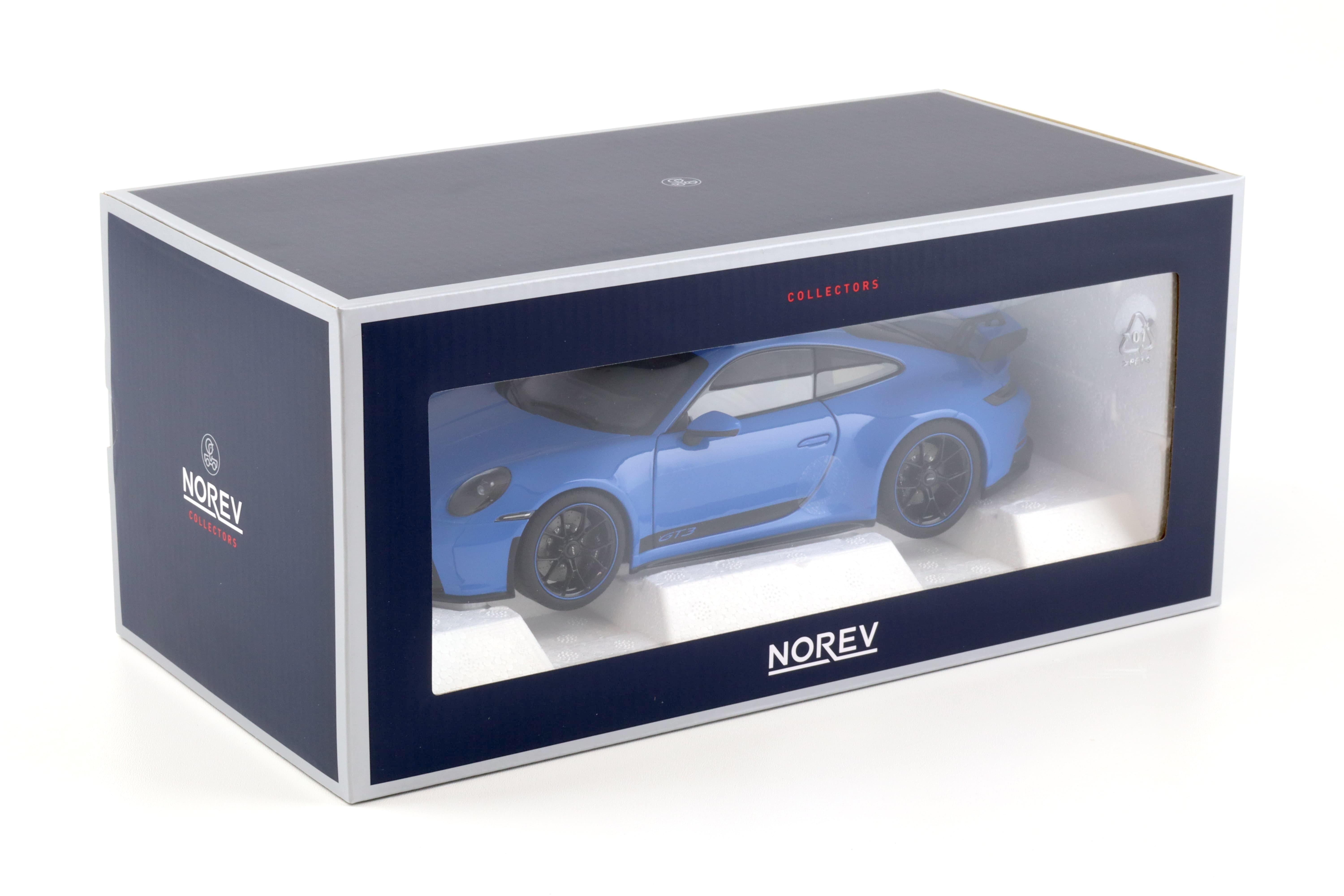 1:18 Norev Porsche 911 (992) GT3 Coupe Shark blue 2021 - Limited 504 pcs.