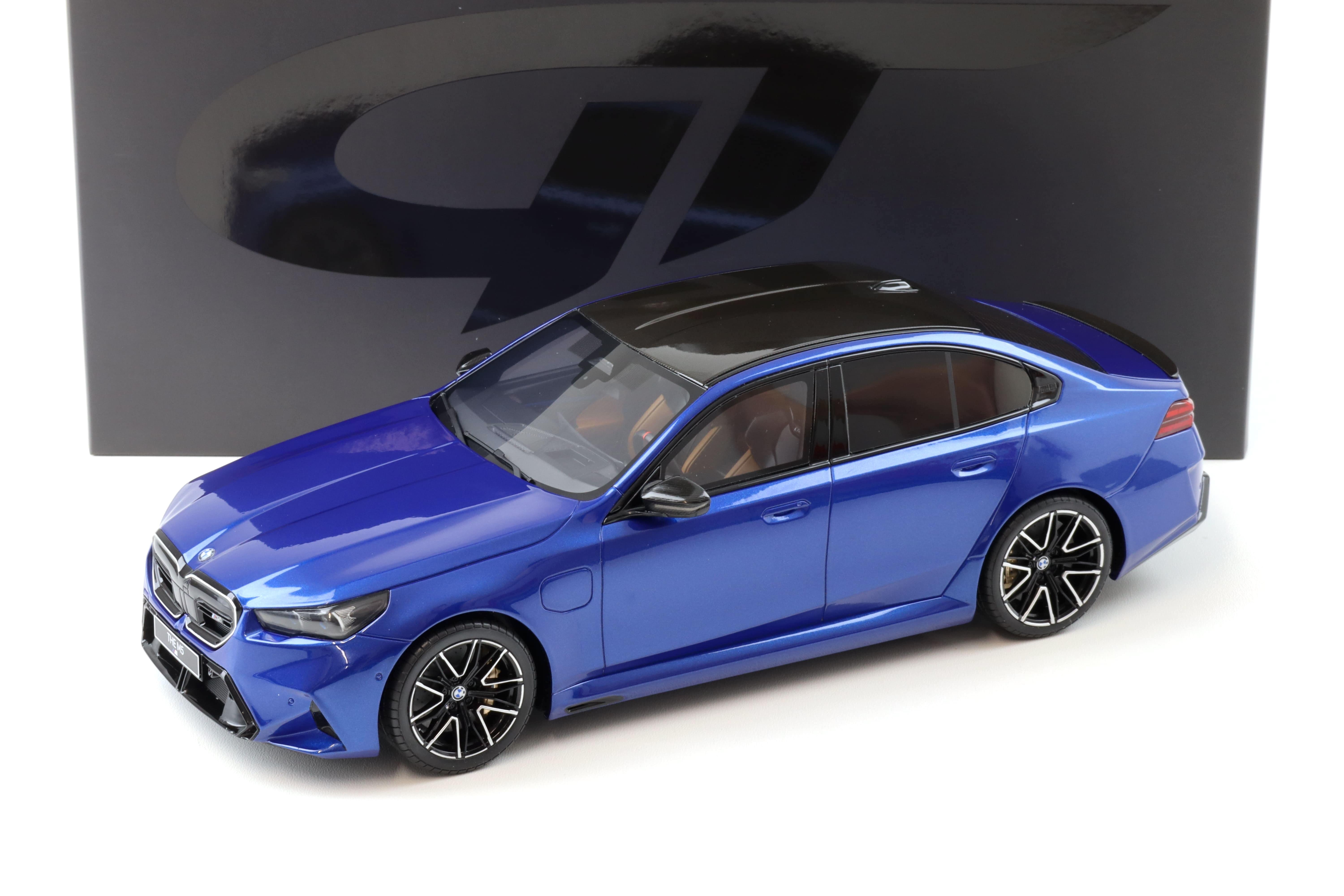 1:18 GT Spirit GT507 BMW M5 Limousine G90 Marina Bay blue metallic 2024