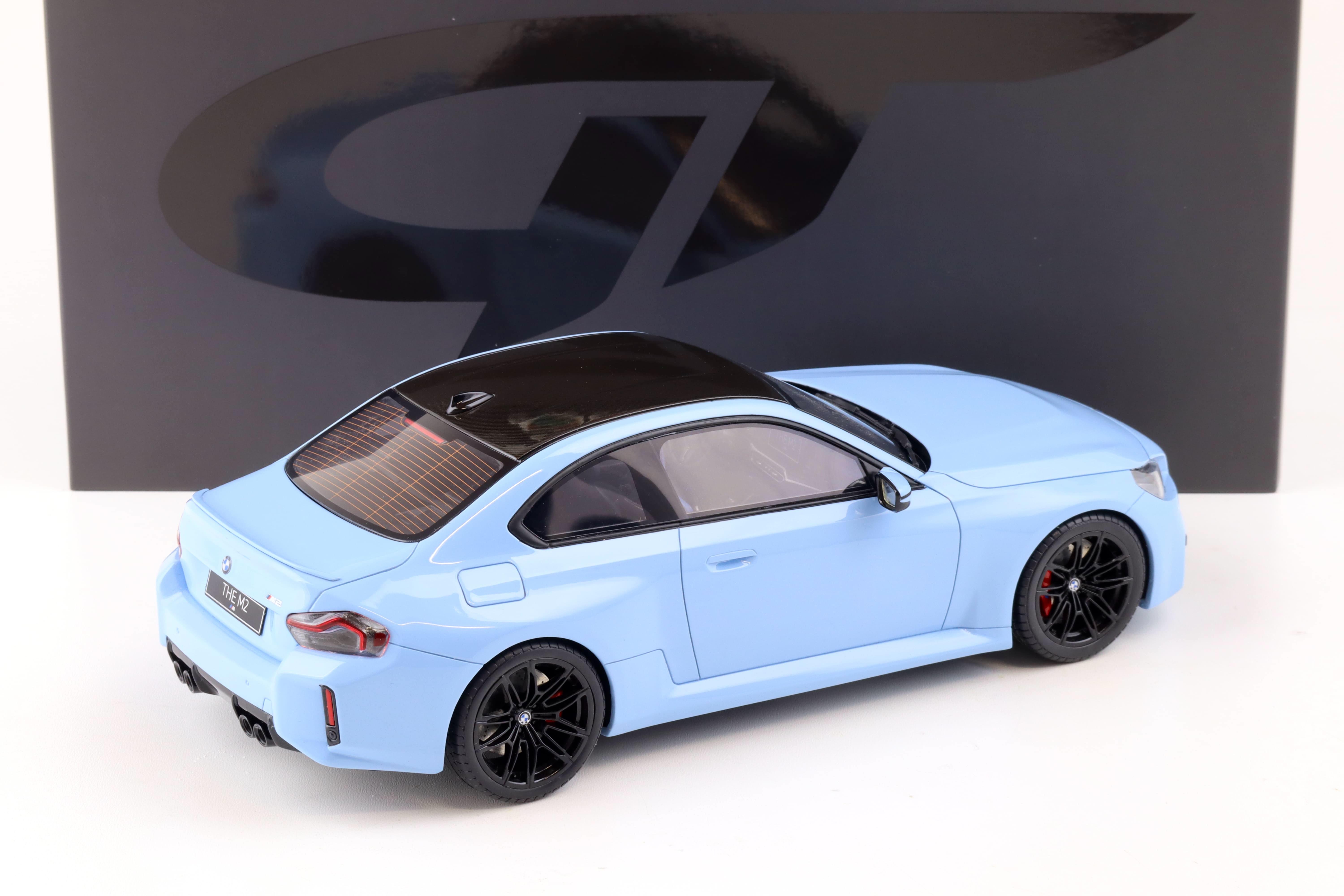 1:18 GT Spirit GT424 BMW M2 (G87) Coupe Zandvoort blue/ black wheels 2023
