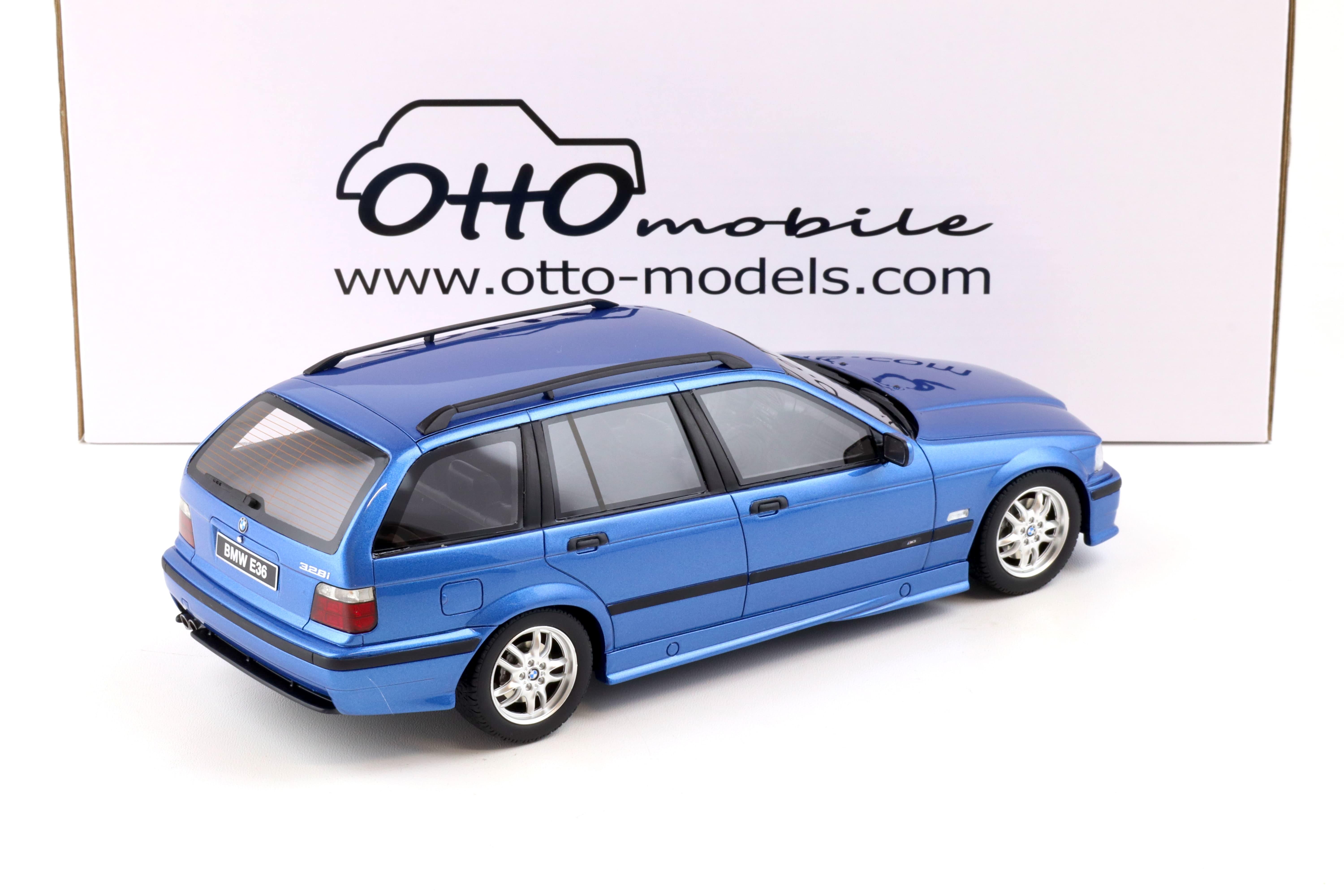 1:18 OTTO mobile OT358 BMW 328i (E36) Touring M-PACK 1997 Estoril blue