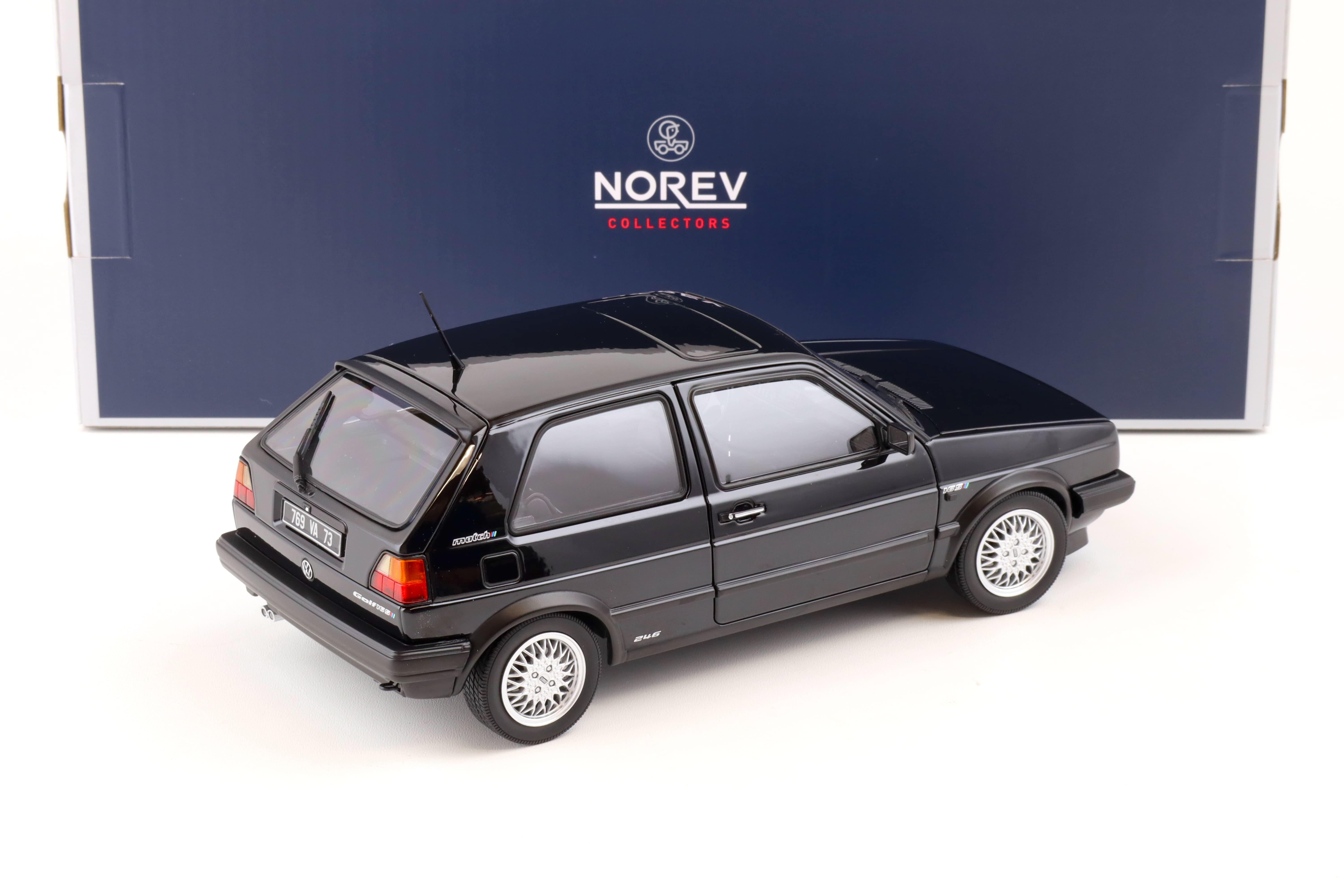 1:18 Norev VW Golf 2 GTI Match 1989 black metallic 