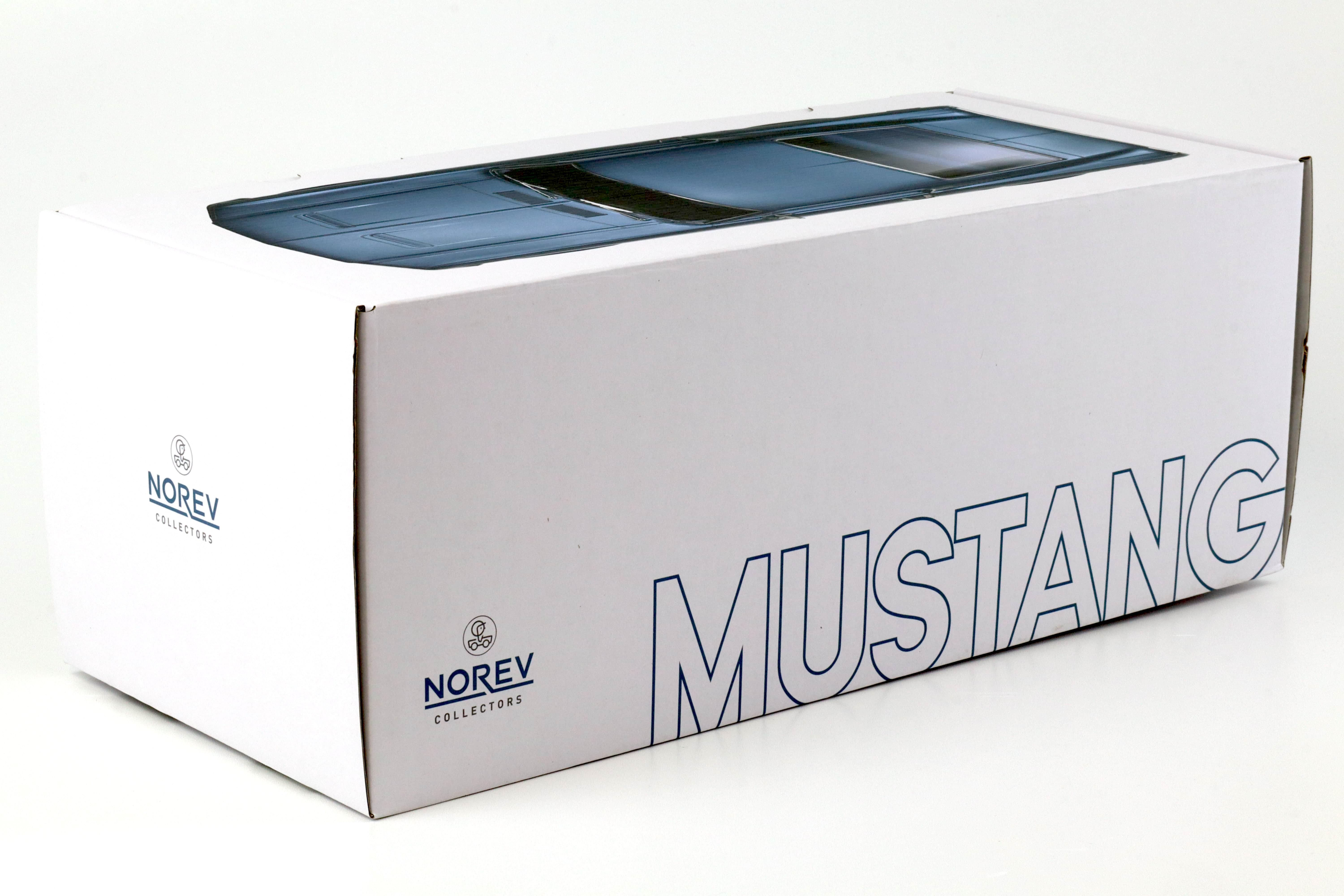 1:12 Norev Ford Mustang Fastback GT 1968 light blue metallic