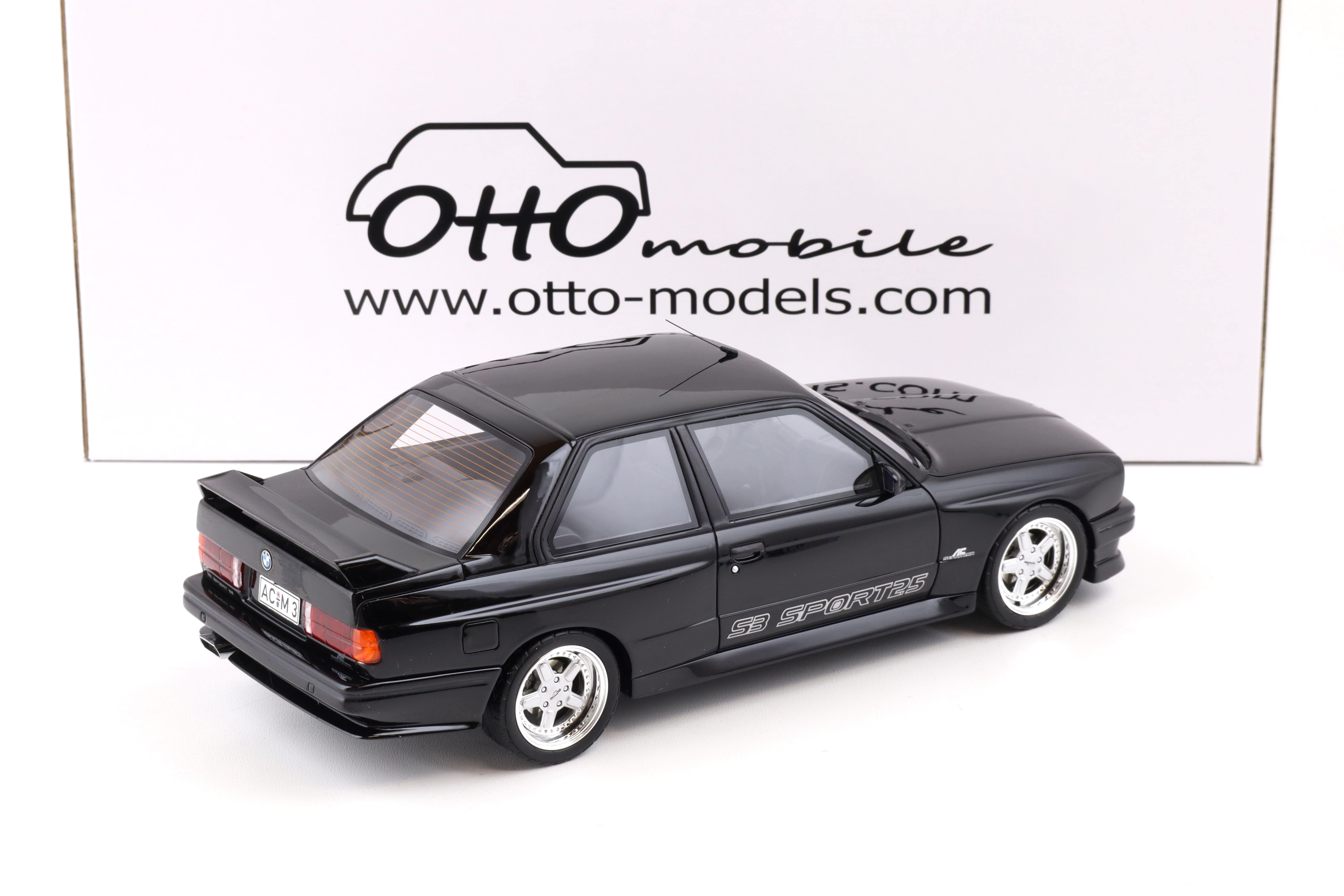 1:18 OTTO mobile OT1033 BMW M3 E30 AC Schnitzer ACS3 Sport 2.5 black 1985