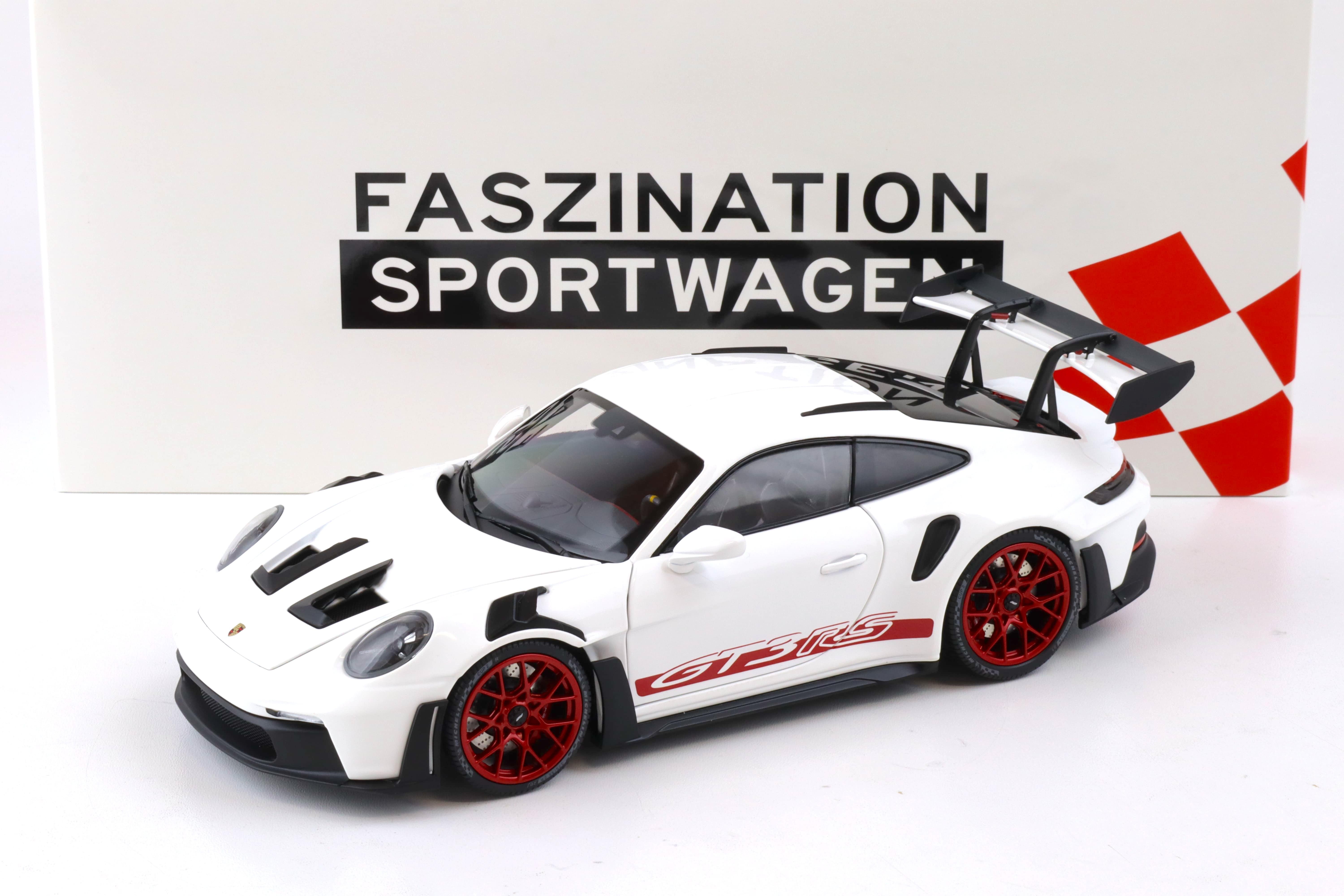 1:18 Minichamps Porsche 911 (992) GT3 RS Coupe 2023 white/ red