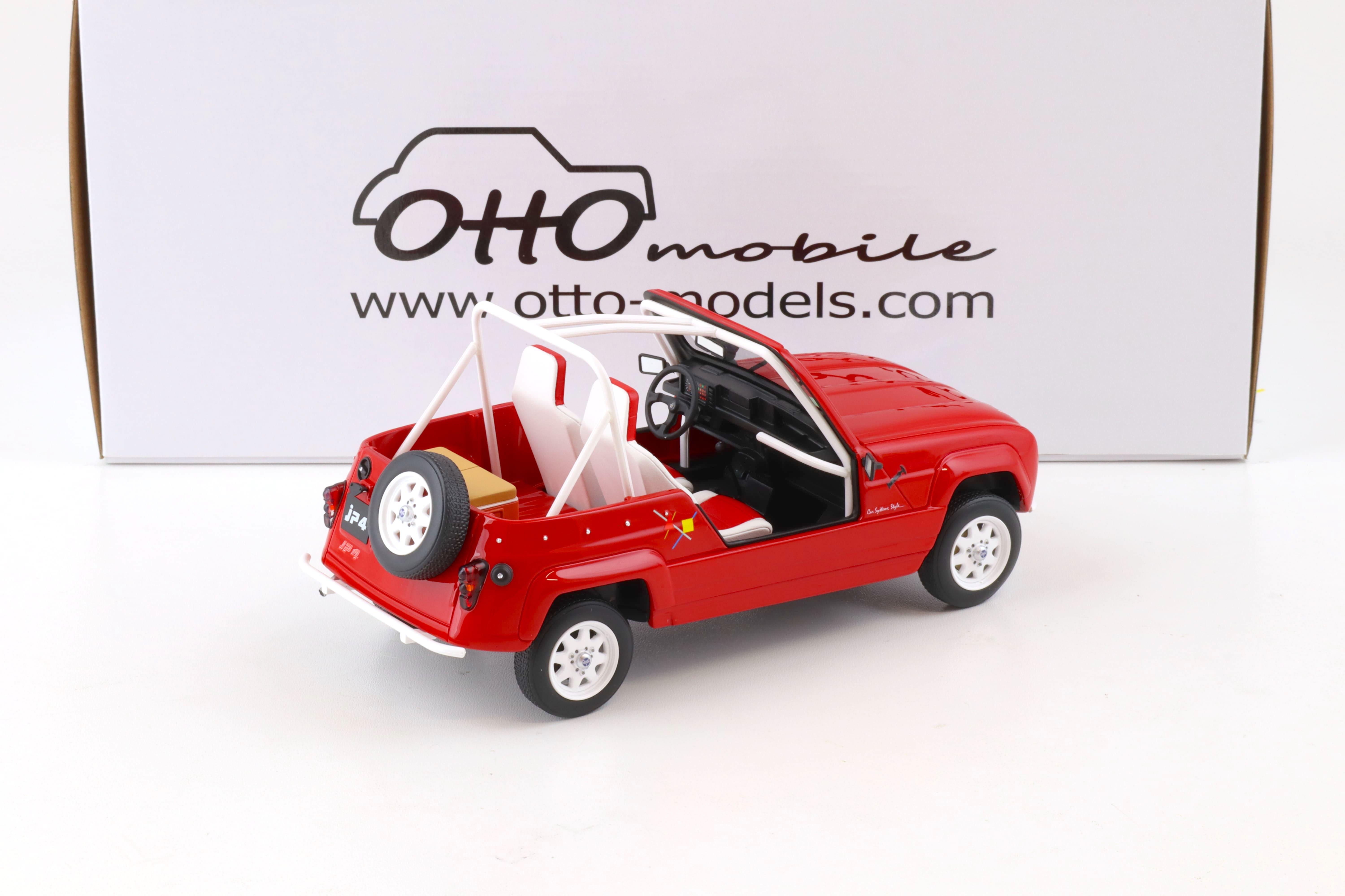1:18 OTTO mobile OT998 Renault 4L JP4 red 1987