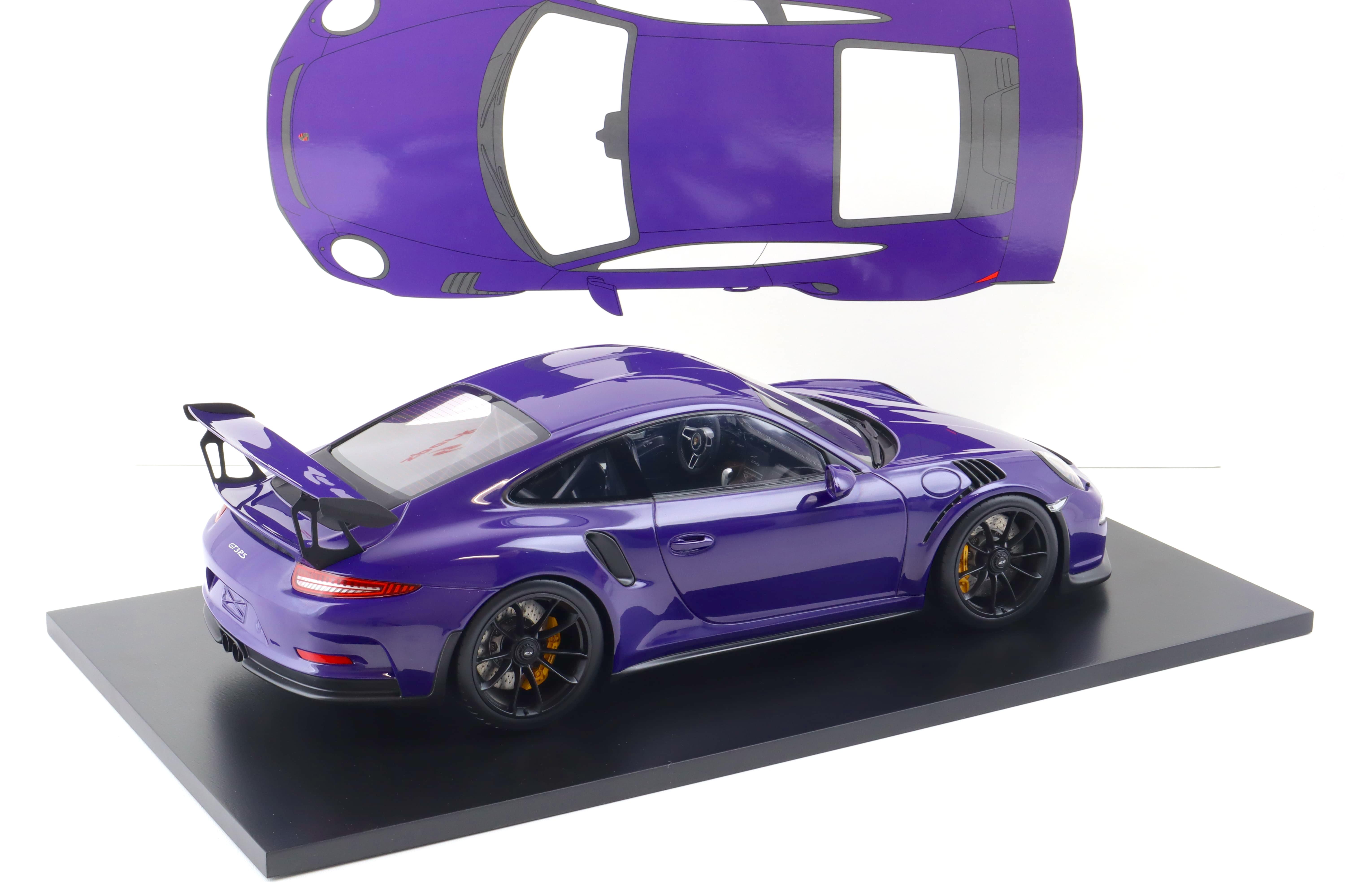 1:12 Spark Porsche 911 (991) GT3 RS Coupe purple 12S010
