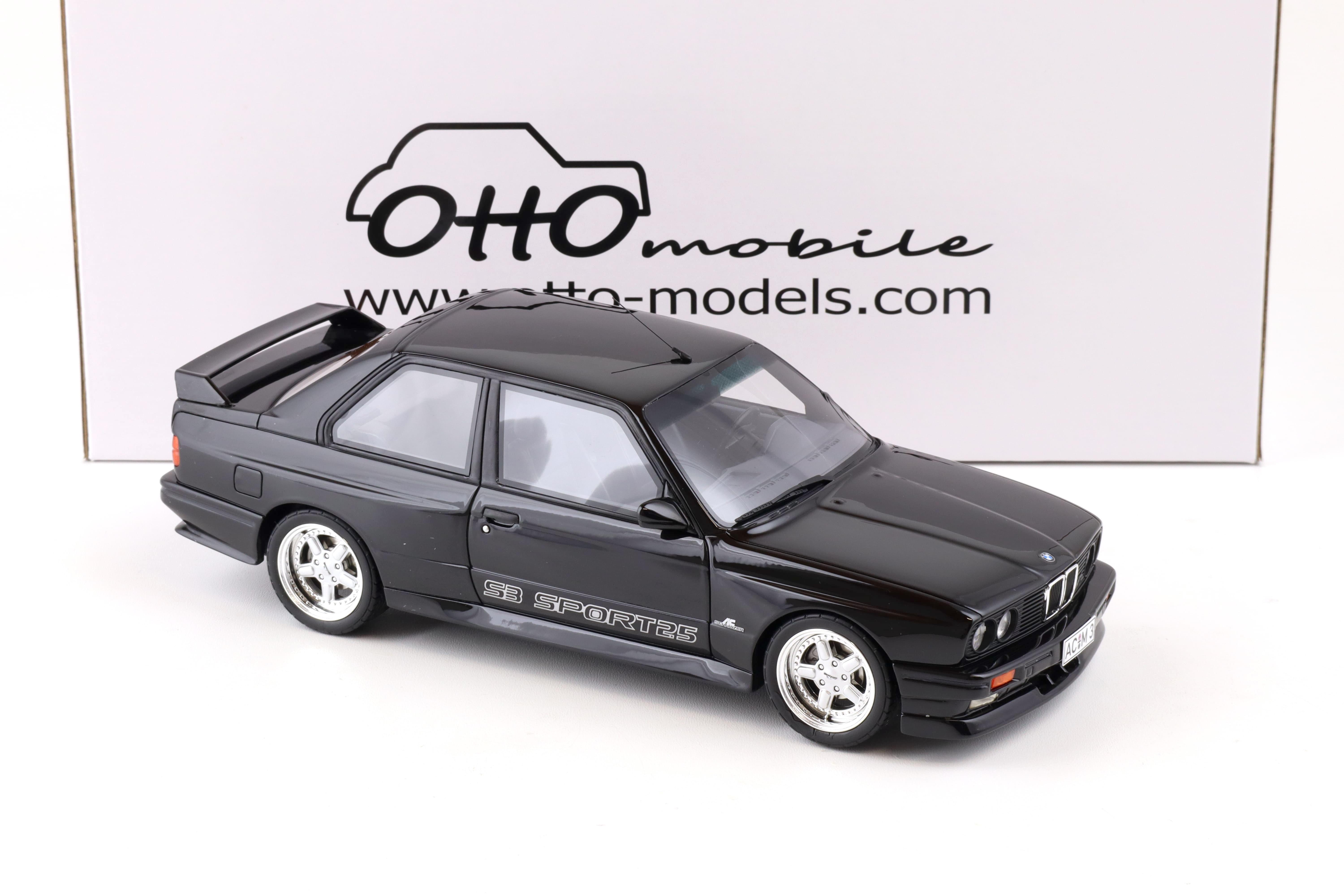 1:18 OTTO mobile OT1033 BMW M3 E30 AC Schnitzer ACS3 Sport 2.5 black 1985